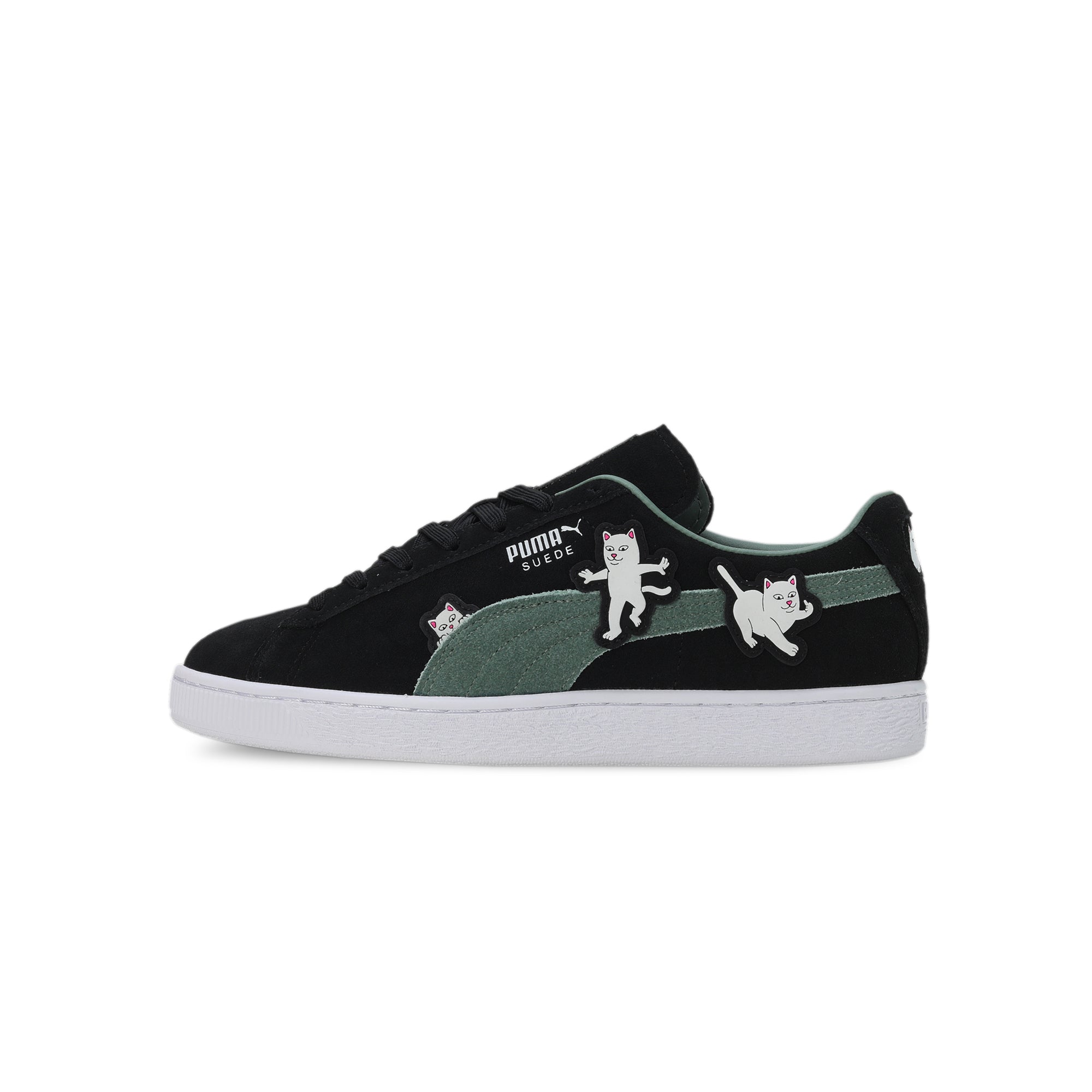 Puma x RIPNDIP Mens Suede Black Shoes