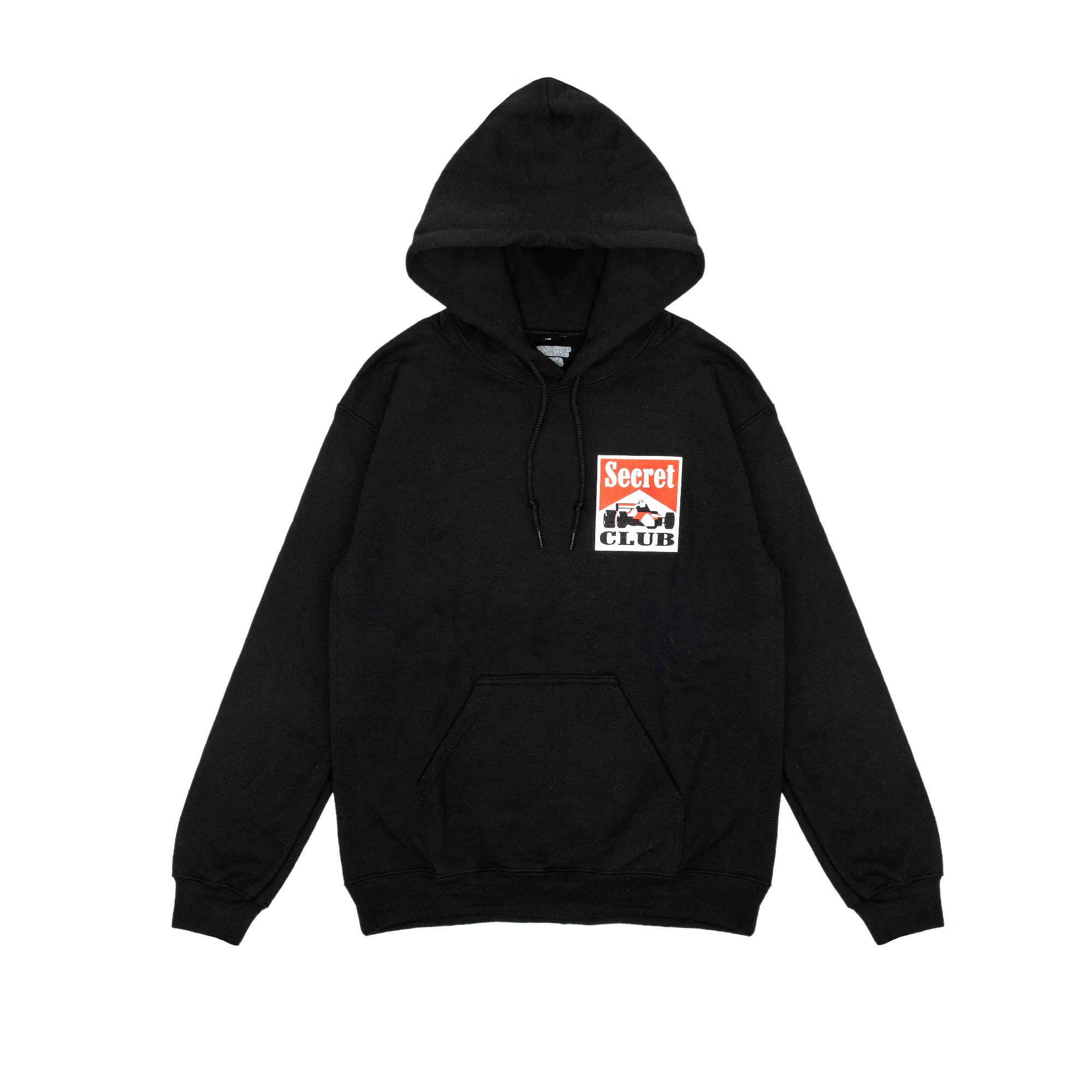 Market Secret Club Mens Racing Hoodie