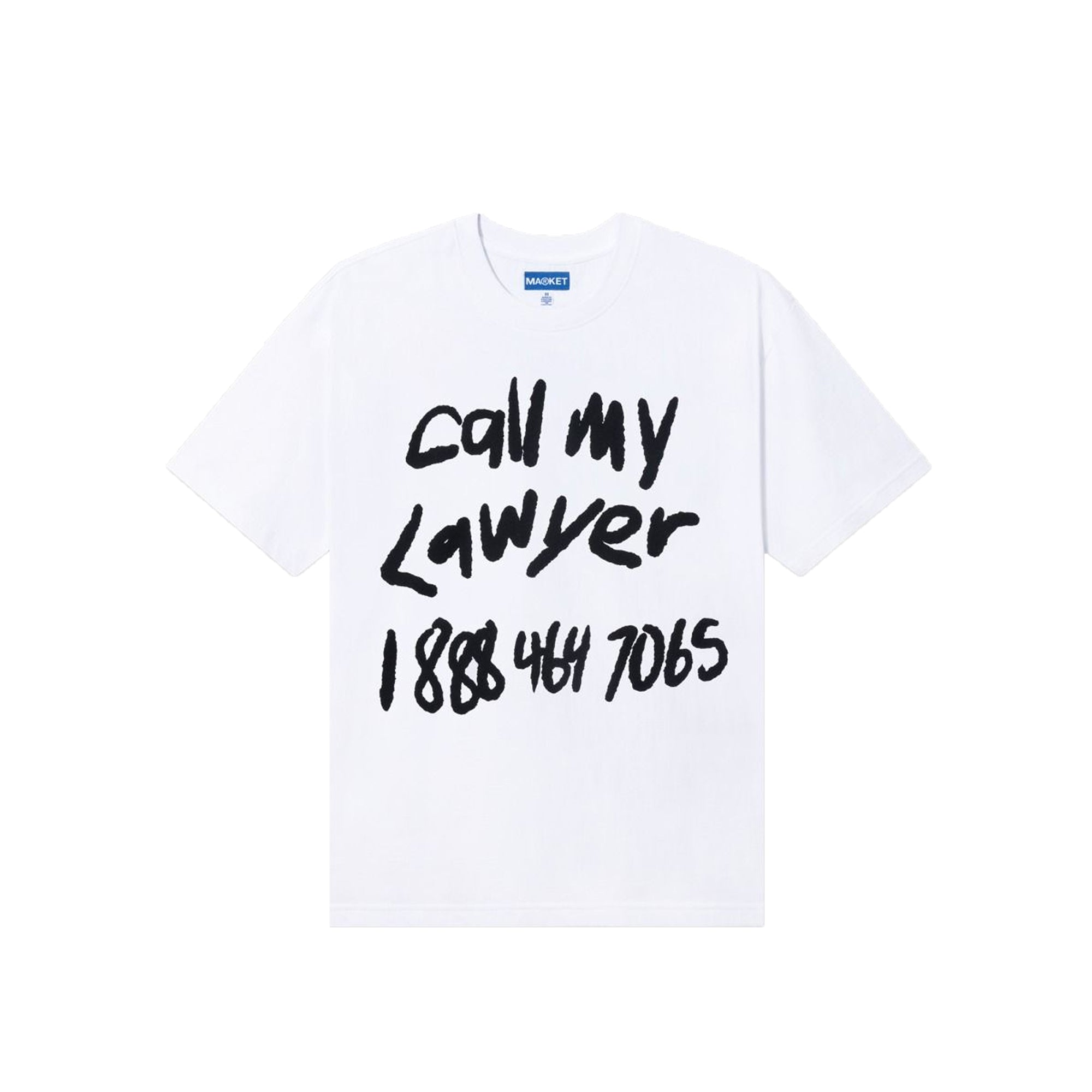 Market Mens Scrawl My Lawyer SS Tee
