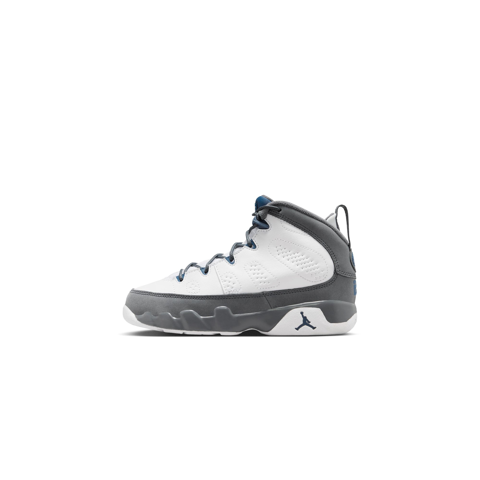 Air Jordan 9 Little Kids Retro "Flint Grey" Shoes