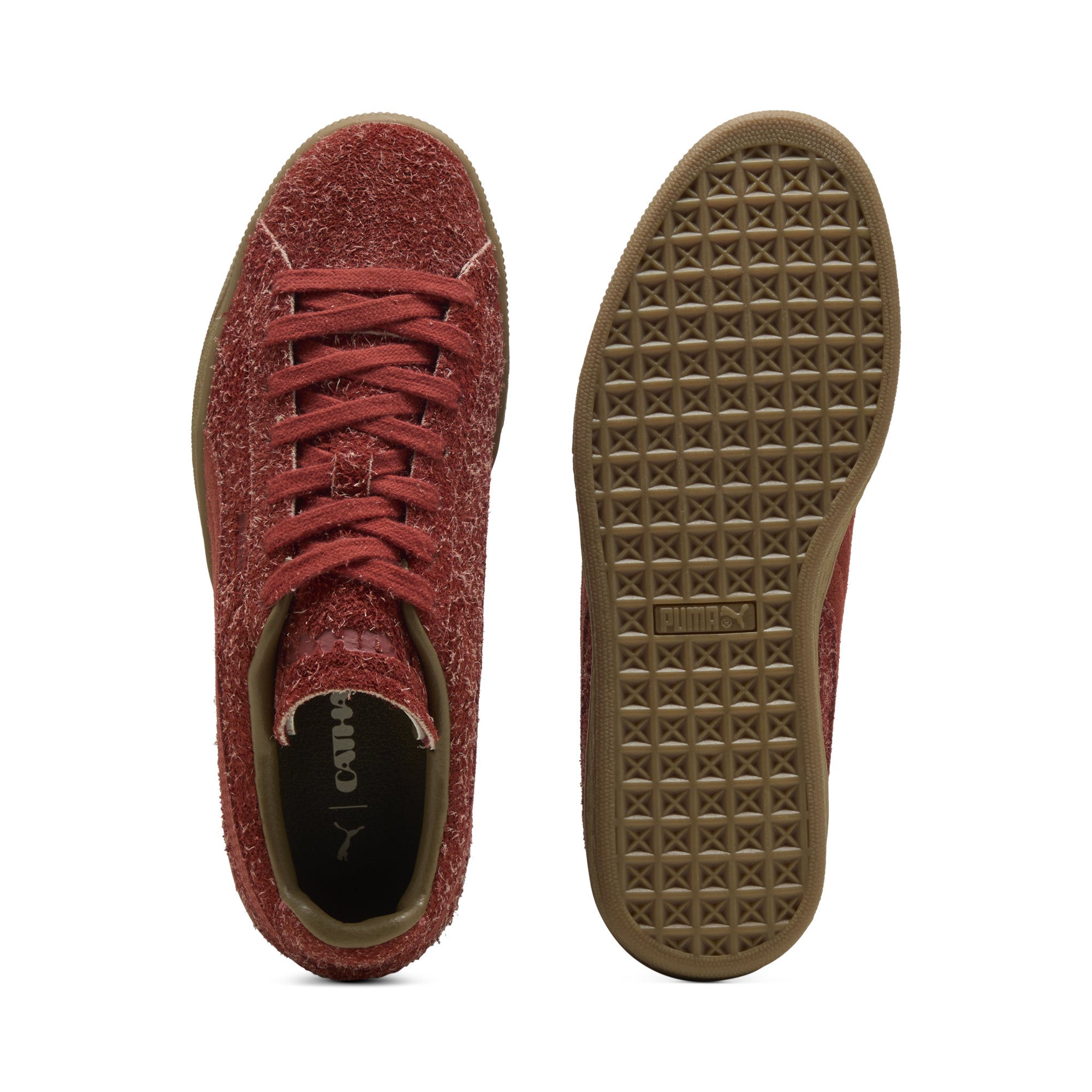 Puma x Danielle Cathari Mens Suede Fuzzy Shoes