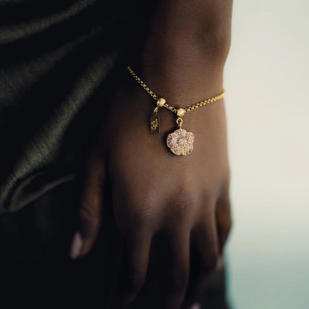 Clat Blossom Charm Bracelet