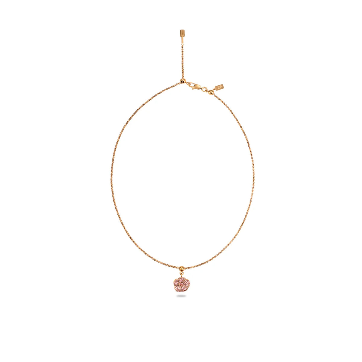 Clat Blossom Charm Necklace