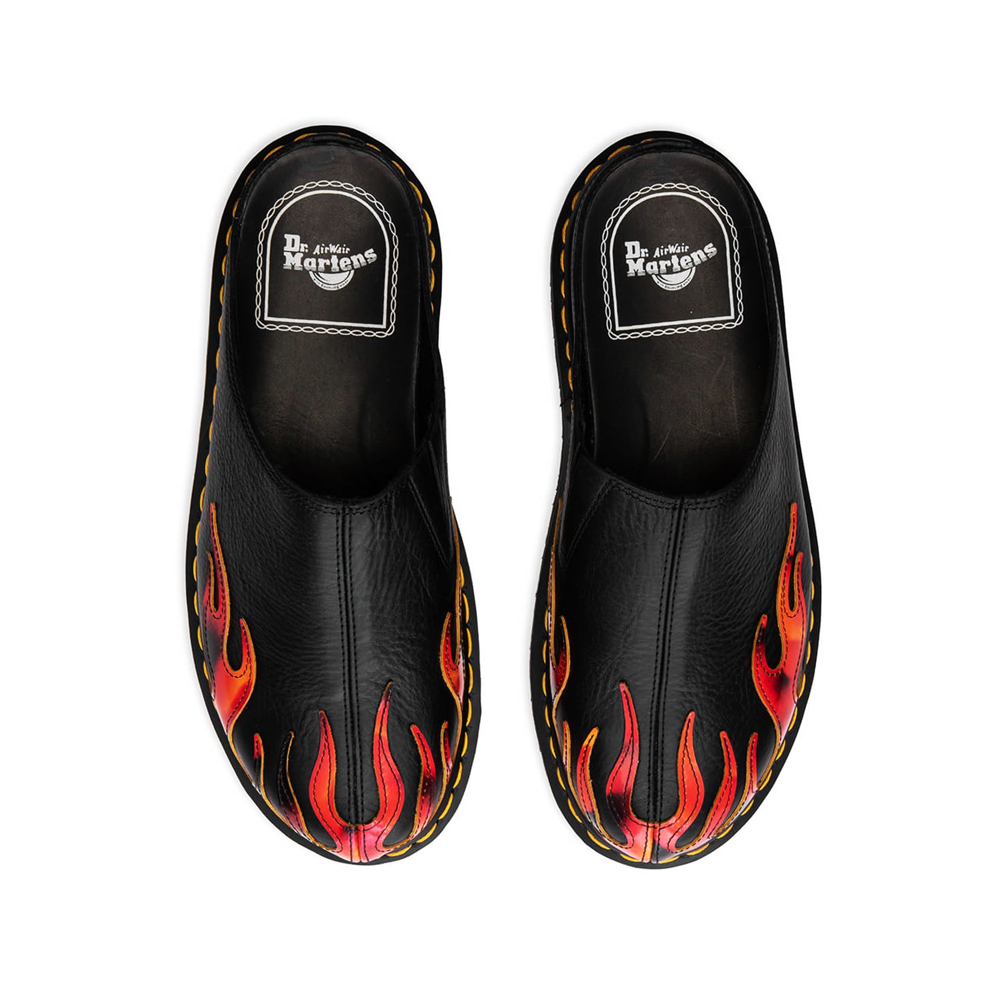 Dr Martens Mens San Mule Flame Boots