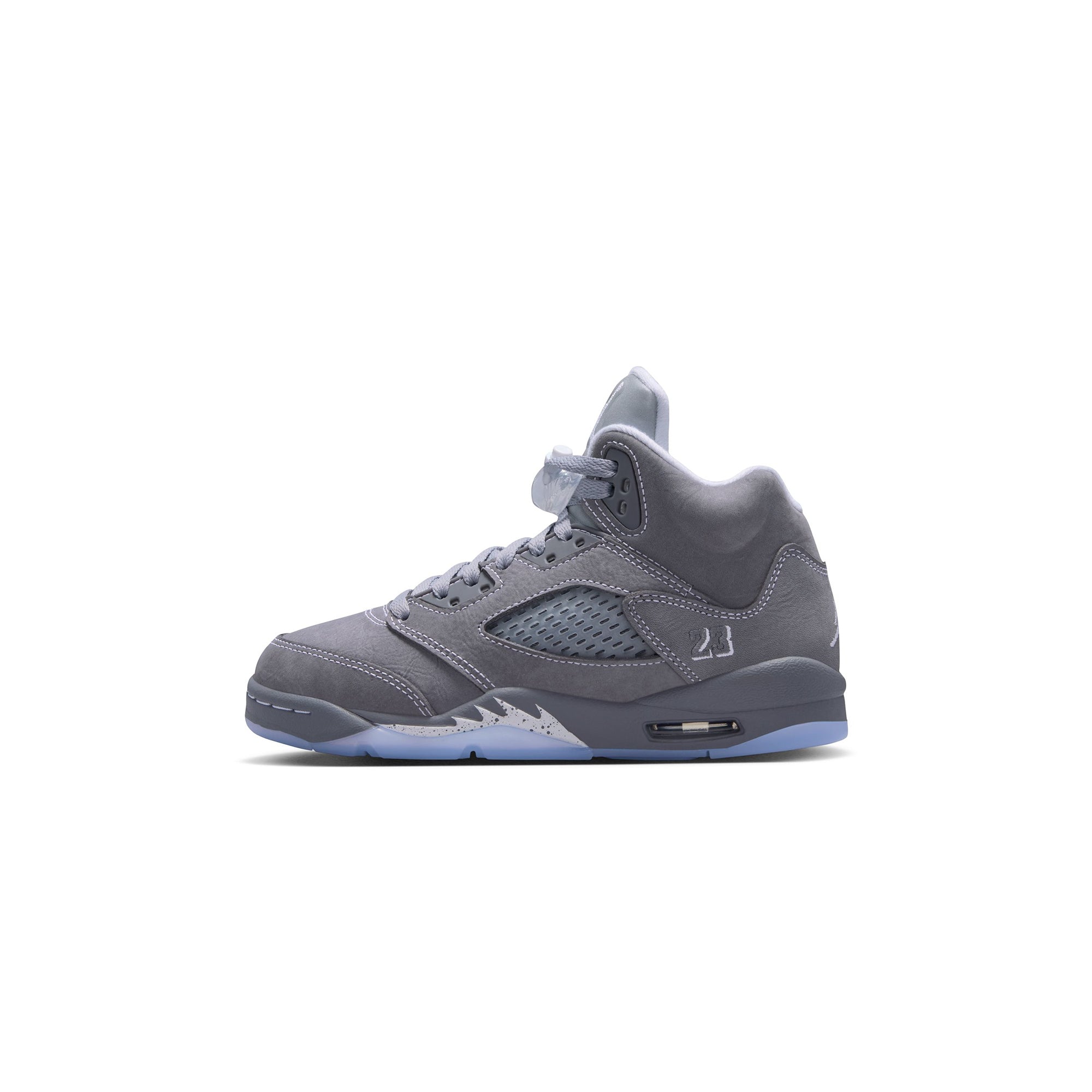 Air Jordan 5 Kids Retro "Wolf Grey" Shoes