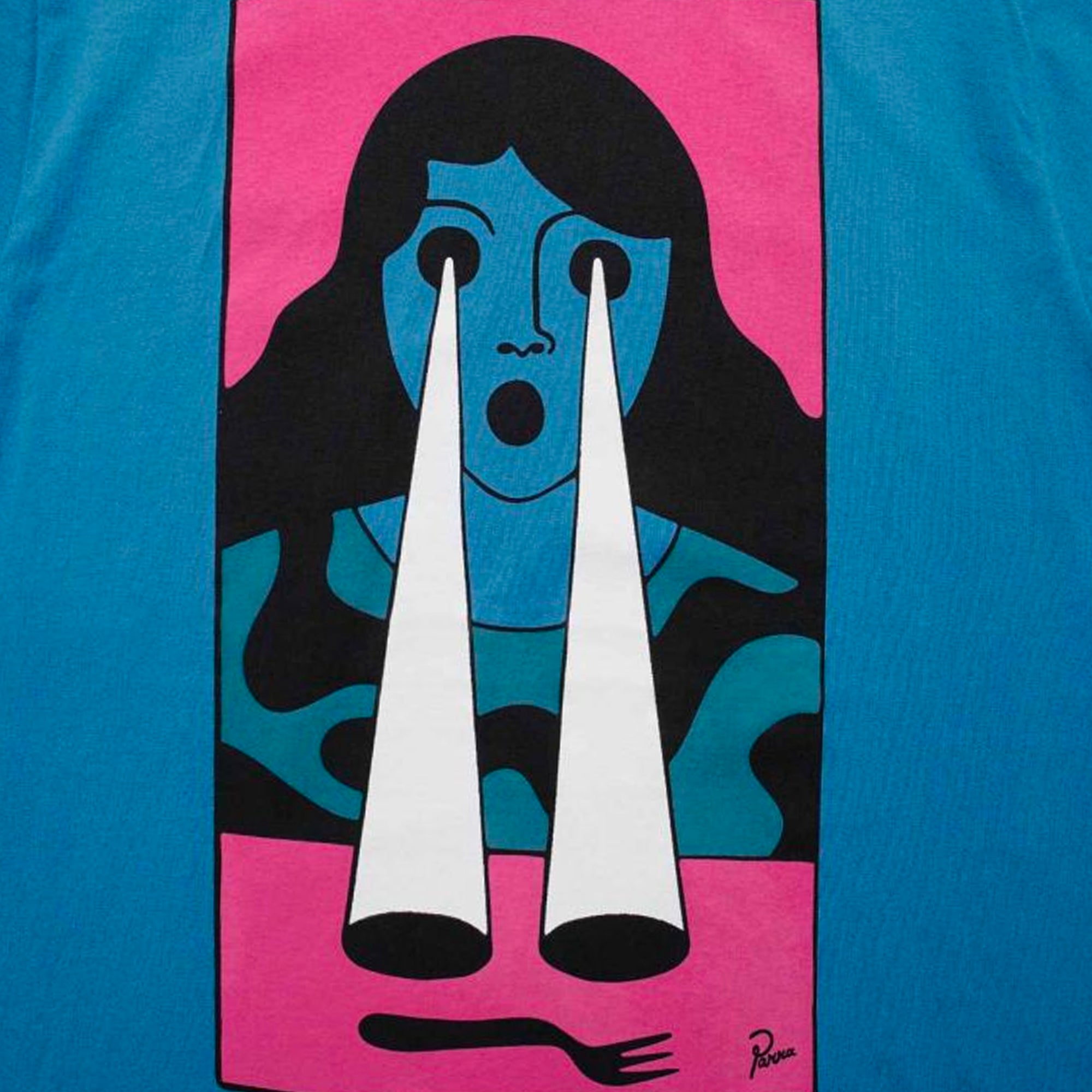 By Parra Mens Fucking Fork SS Tee