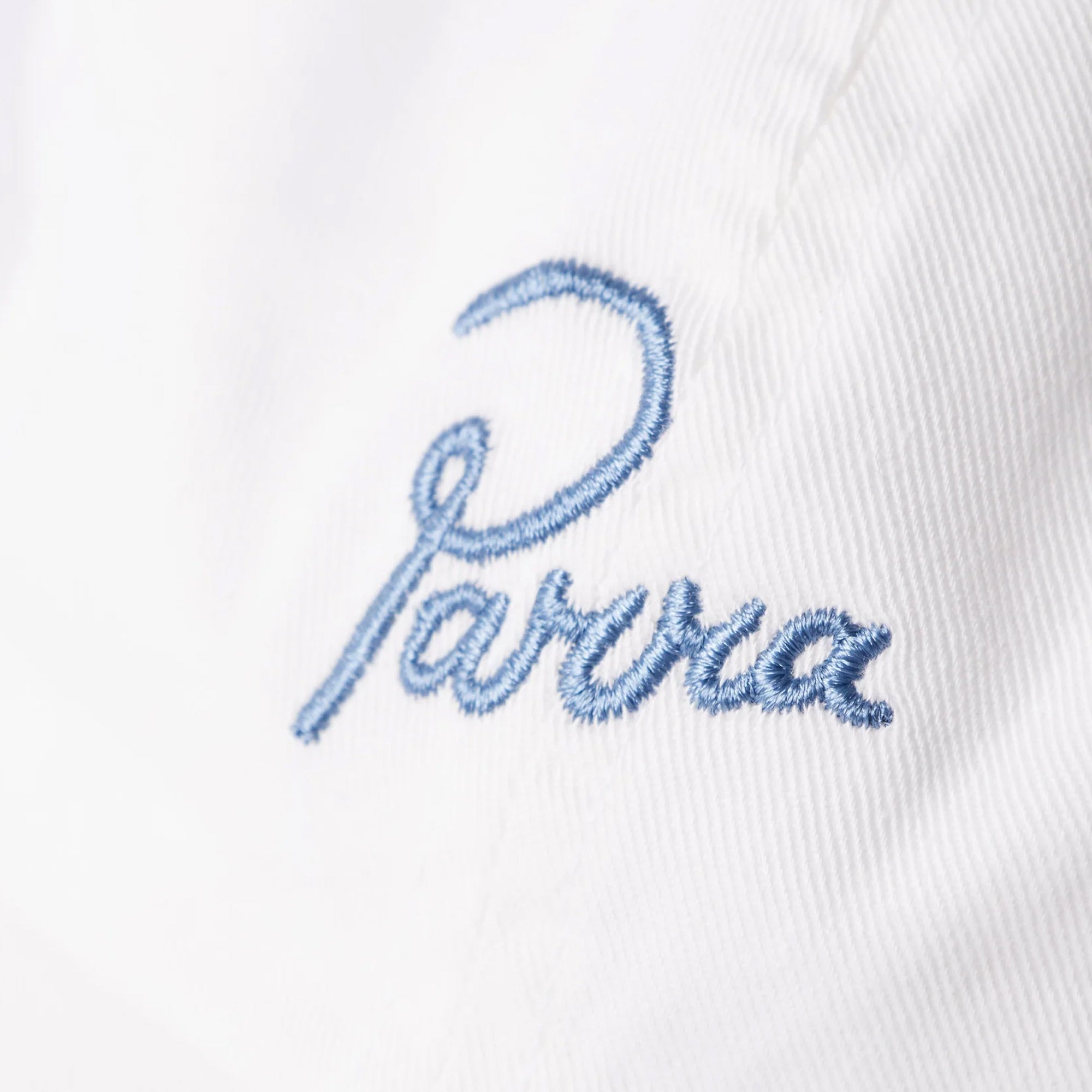 By Parra Mens Script Logo 6 Panel Hat