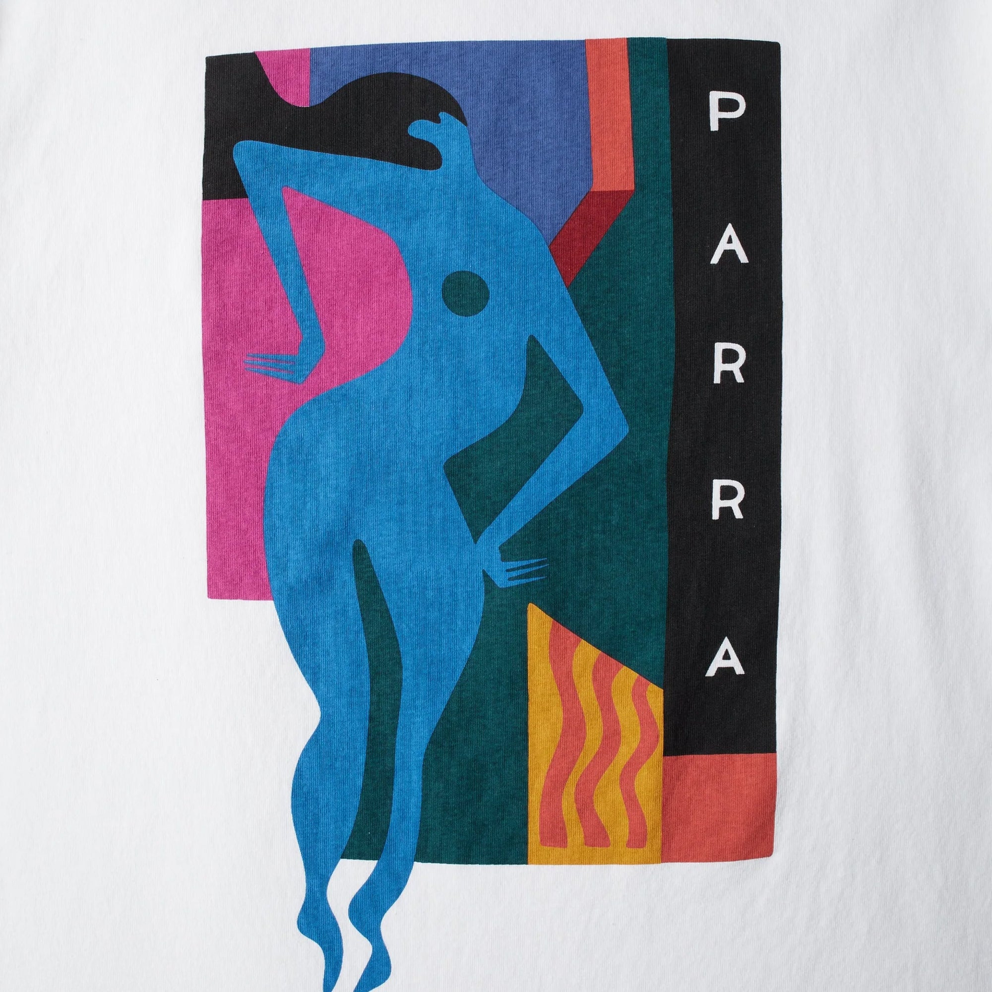 By Parra Mens Beached and Blank Tee