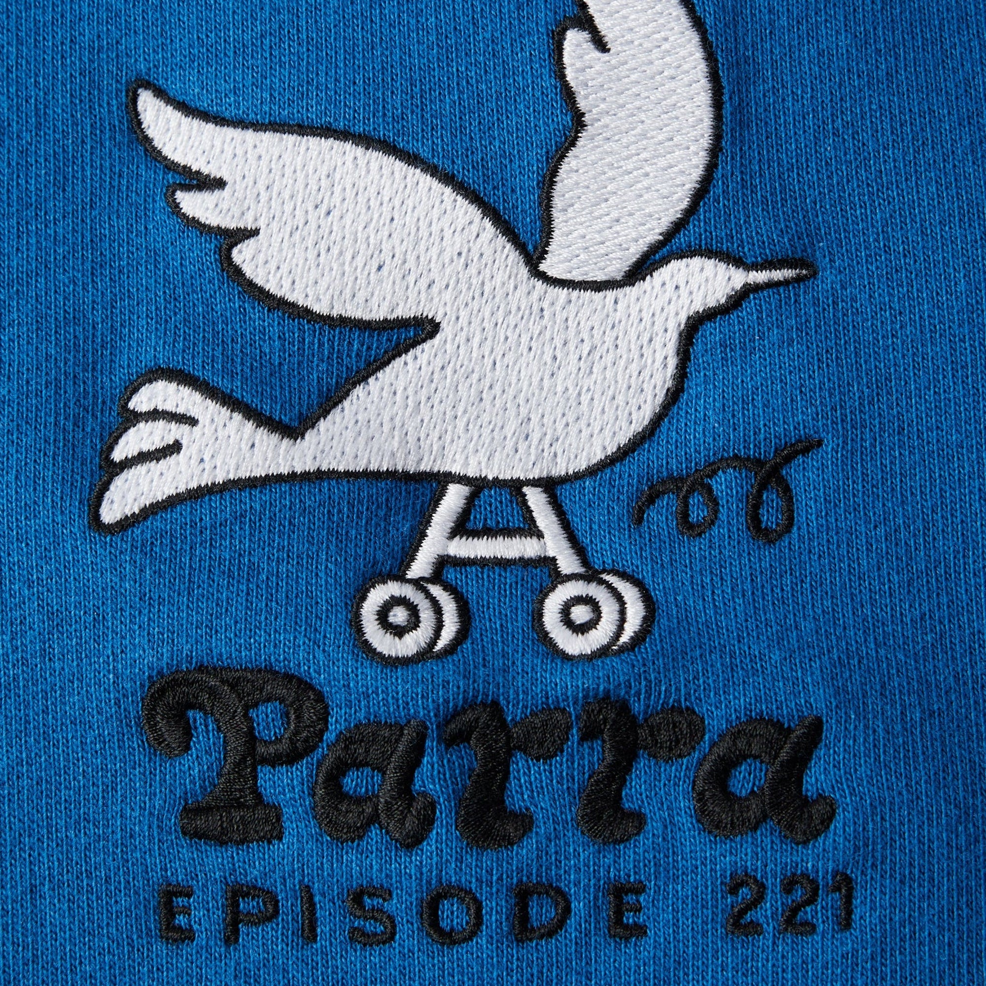 By Parra Mens Wheel Chested Bird Sweatshirt