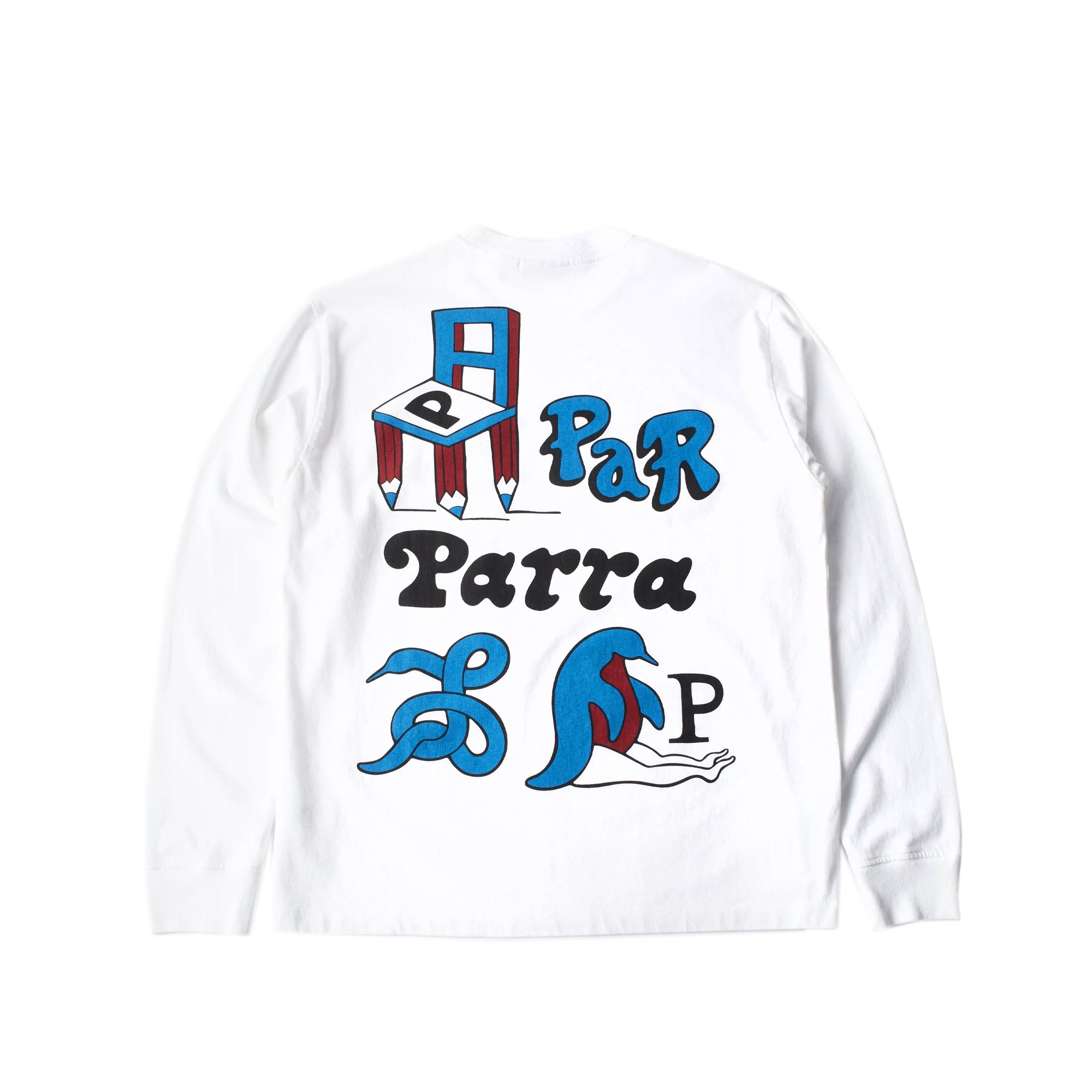 By Parra Mens Chair Pencil LS Tee