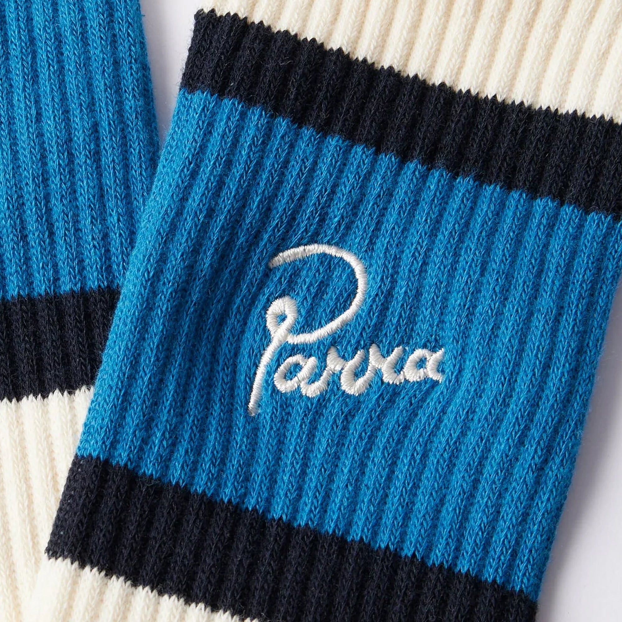 By Parra Mens Script Logo Crew Socks