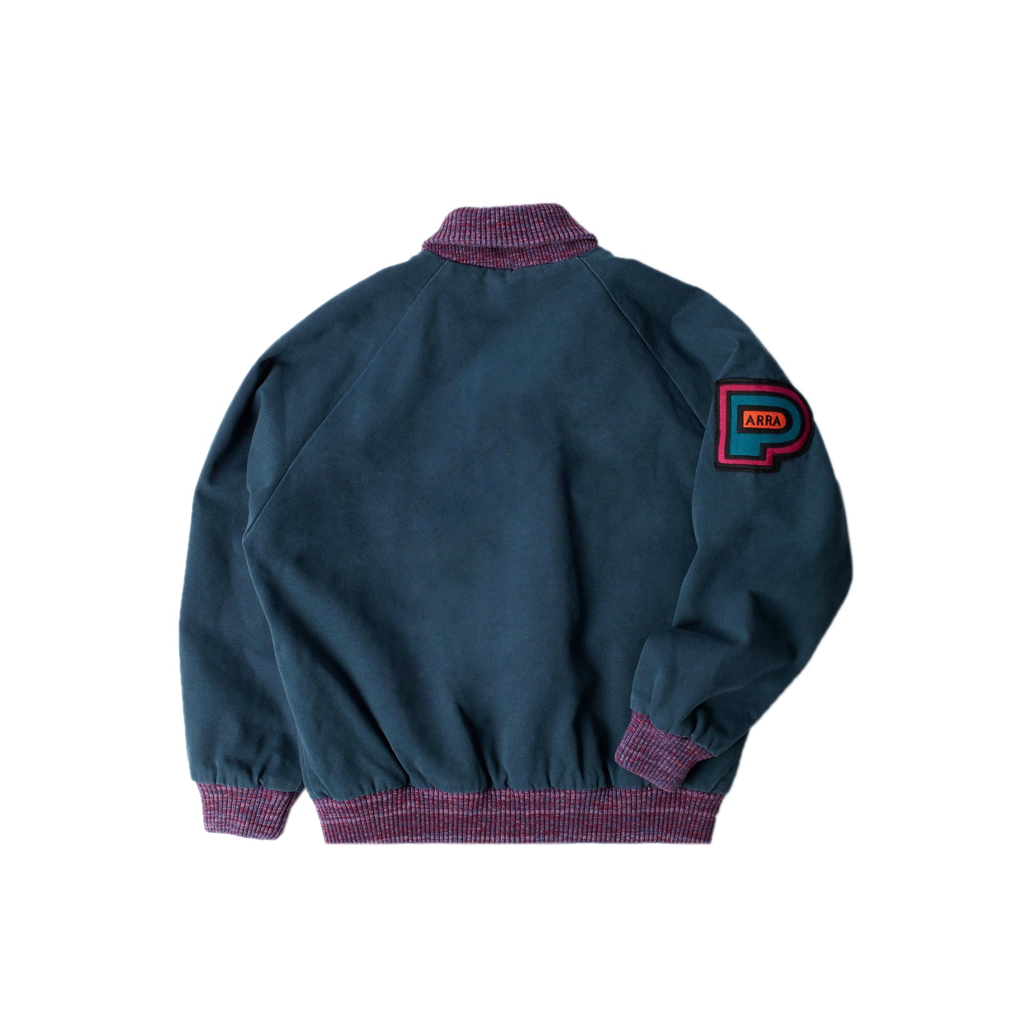 By Parra Mens Skull Stalker Varsity Jacket