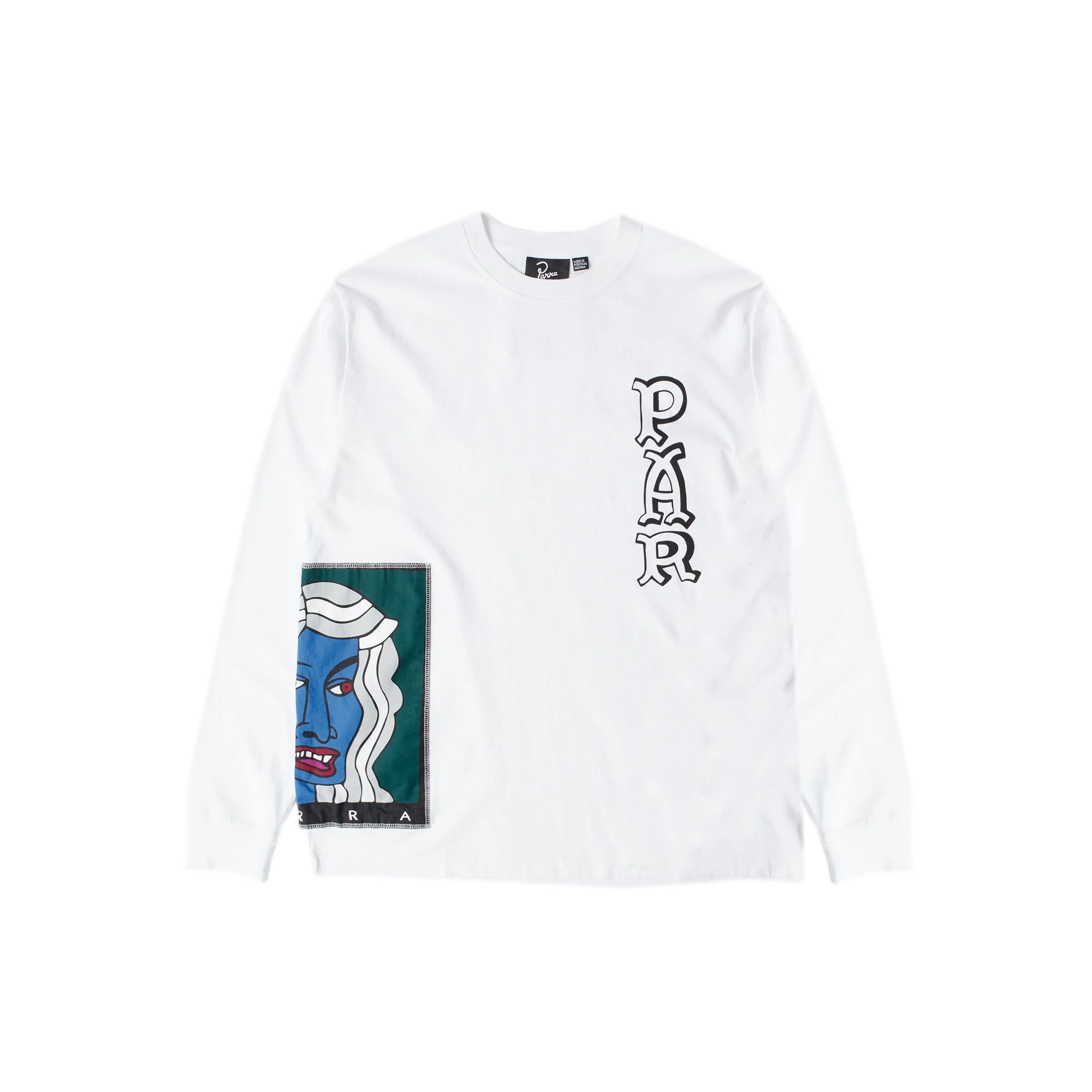By Parra Mens Your Face Long Sleeve Tee