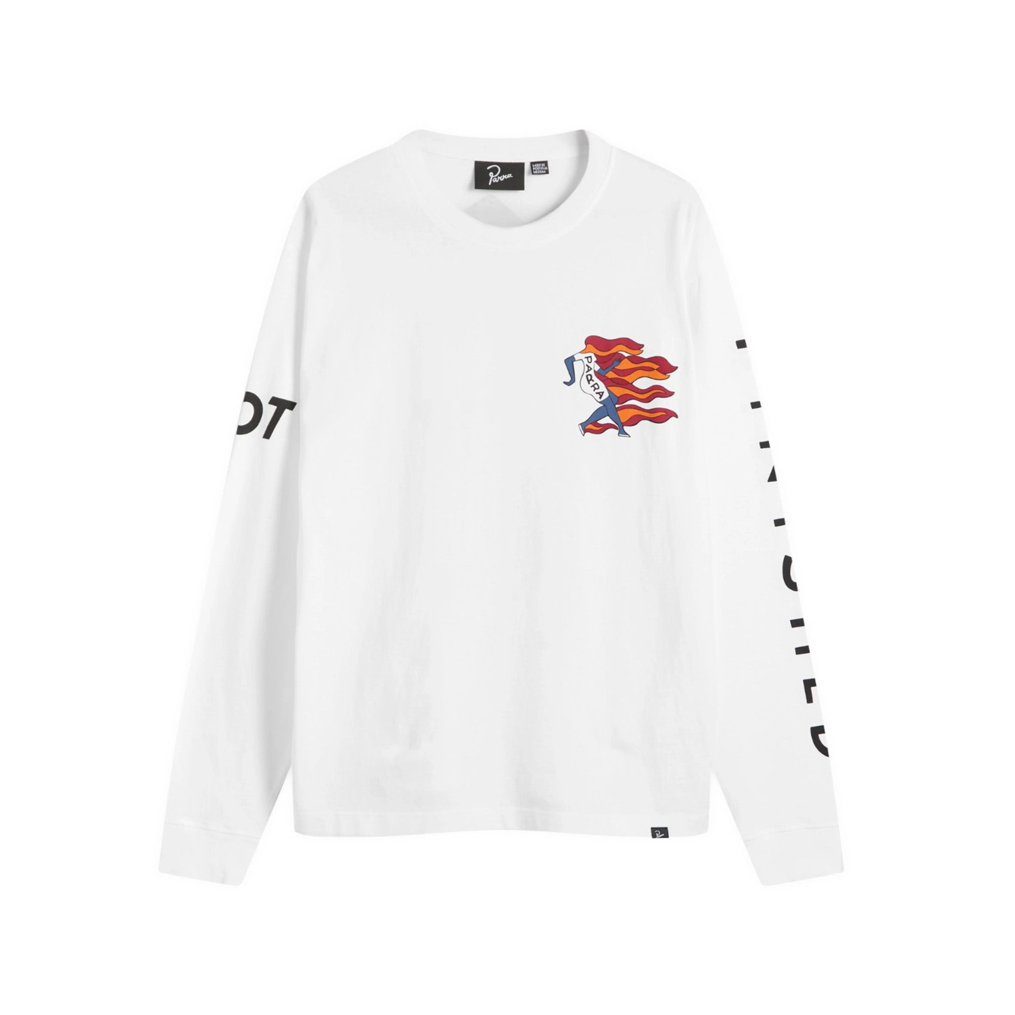 By Parra Mens Not Finished Long Sleeve Tee