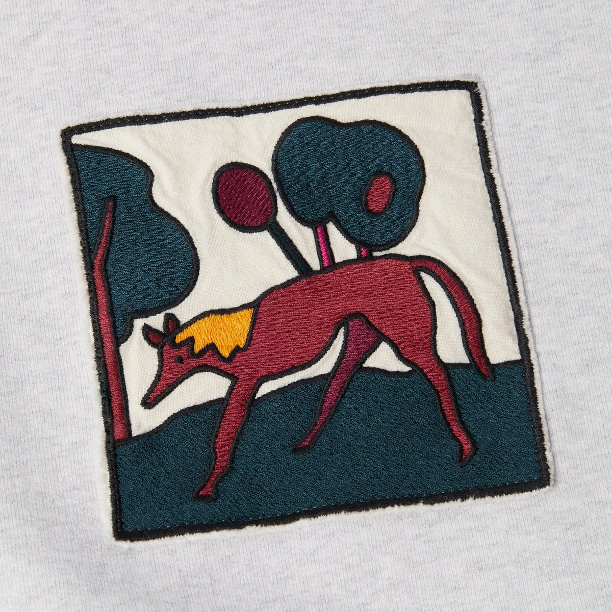 By Parra Mens Long Lost Leg Crew Neck Sweatshirt