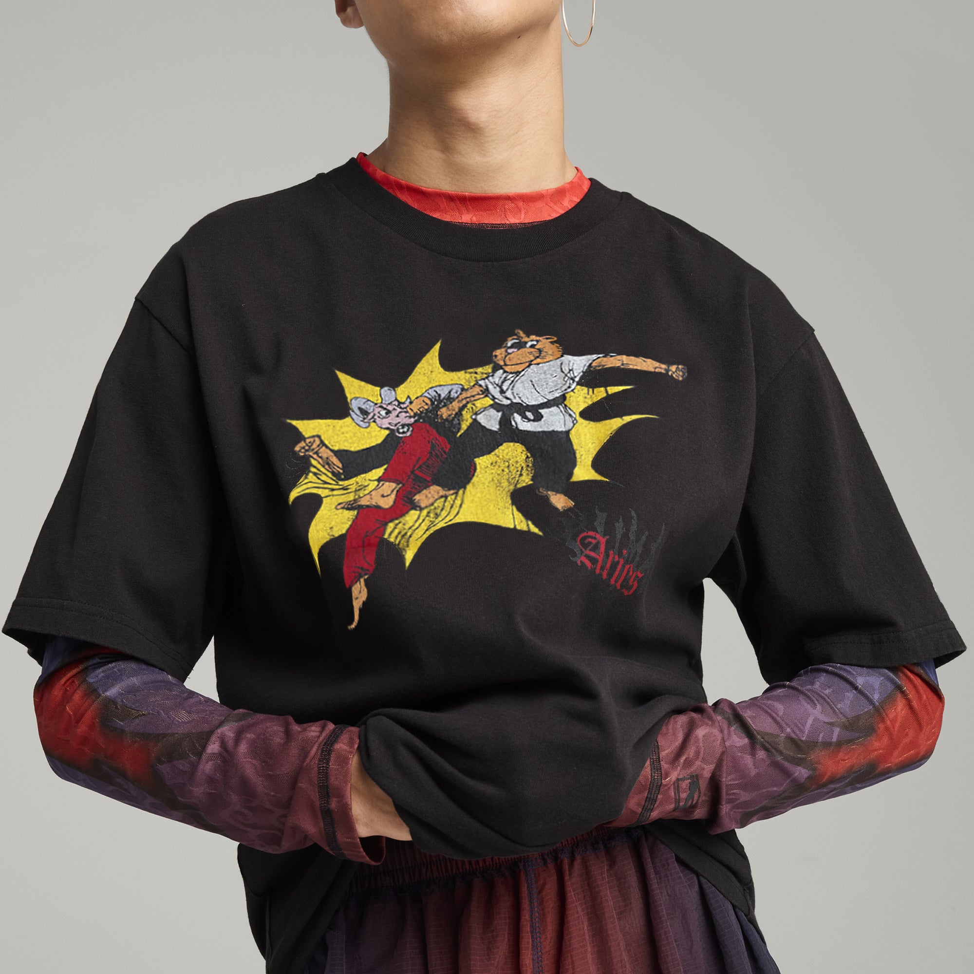 Puma x Aries Mens Graphic Tee