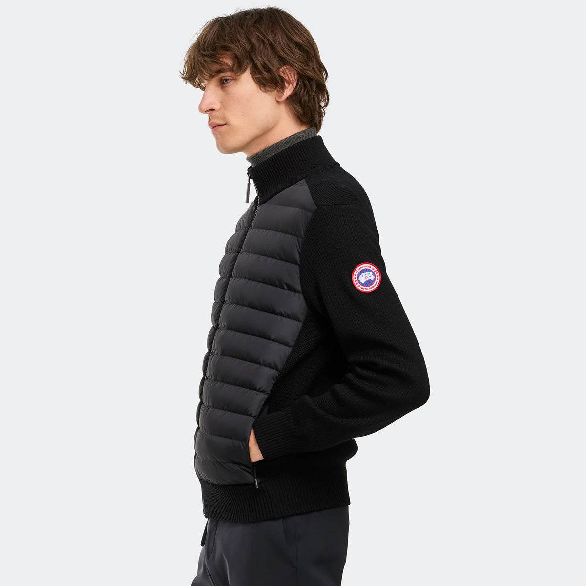 Canada Goose Mens Hybridge Huron Full-Zip Jacket
