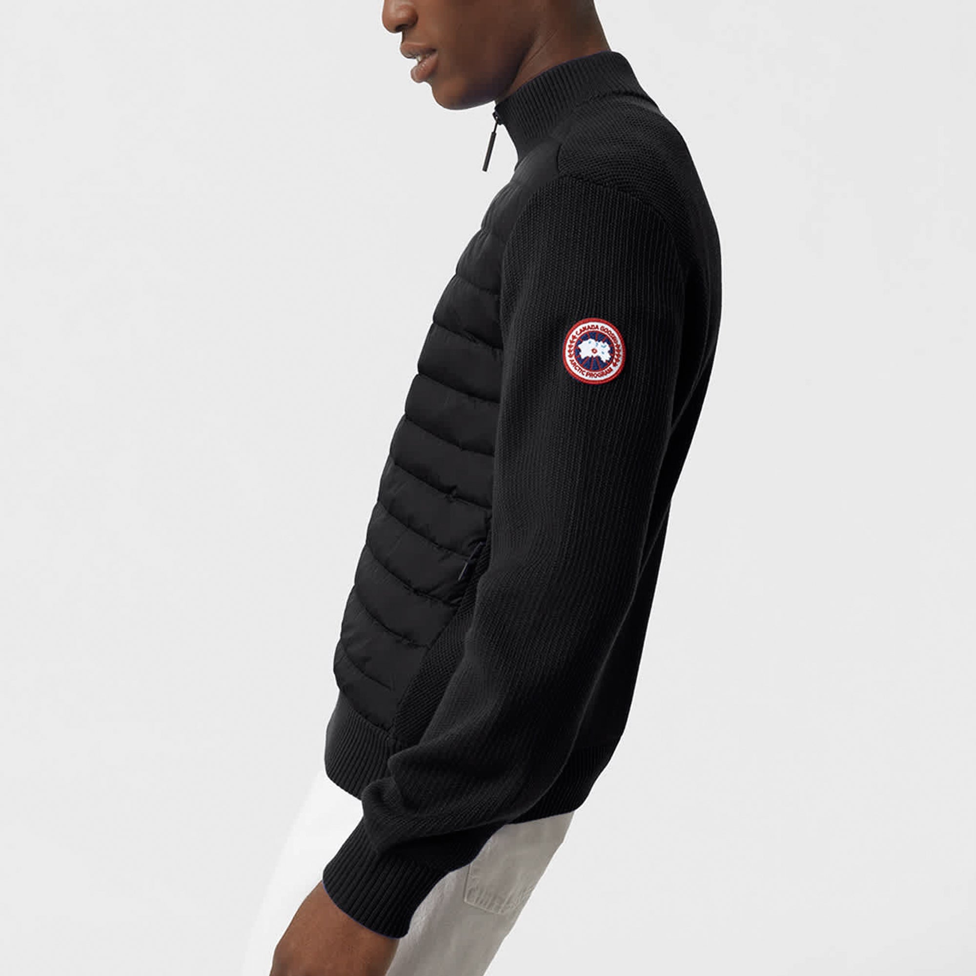 Canada Goose Mens Hybridge Knit Jacket