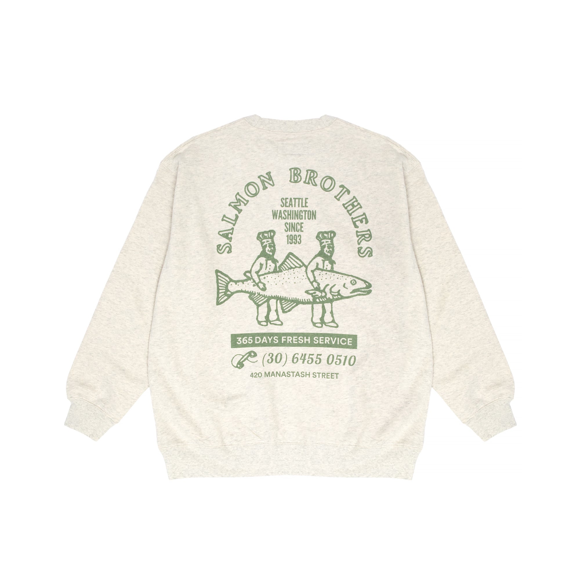 Manastash Mens CiTee Sweat Salmon LS Tee