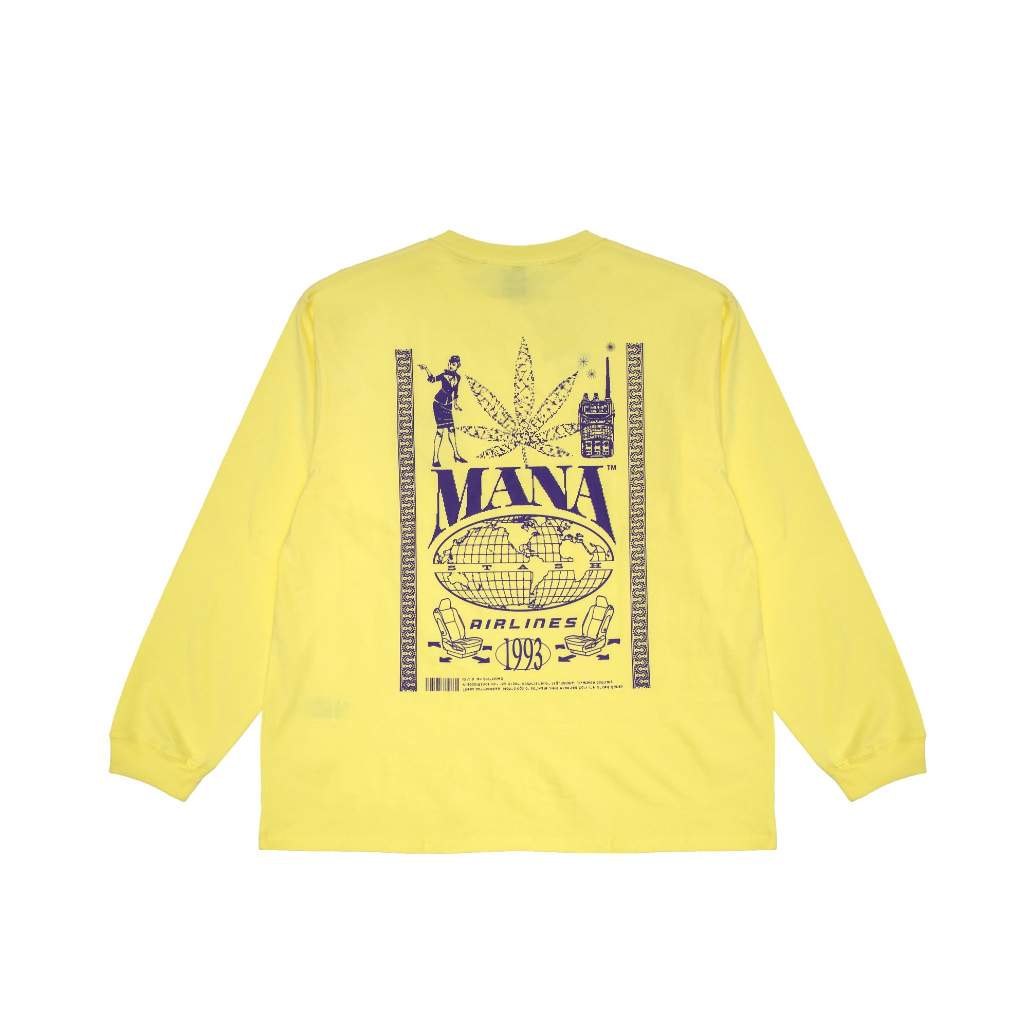 Manastash Mens CiTee Airlines LS Tee