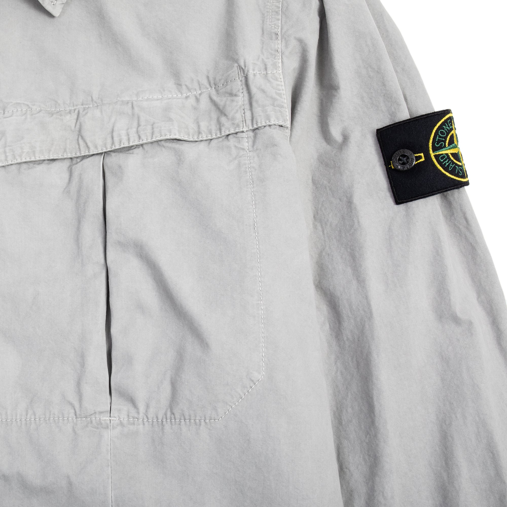 Stone Island Mens Zip Overshirt