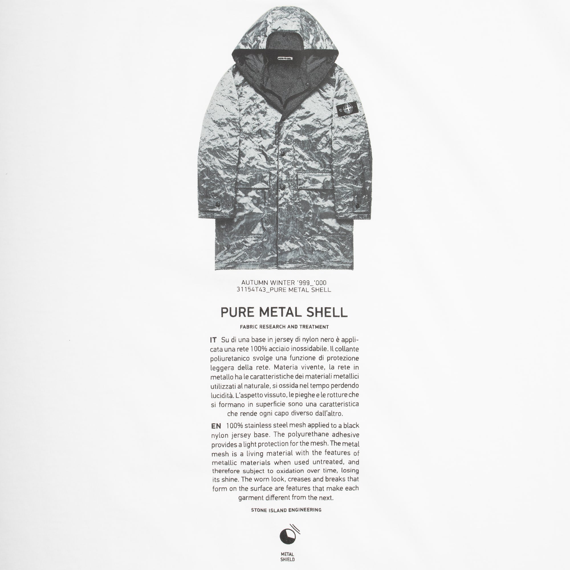 Stone Island Mens Archivio Print Tee