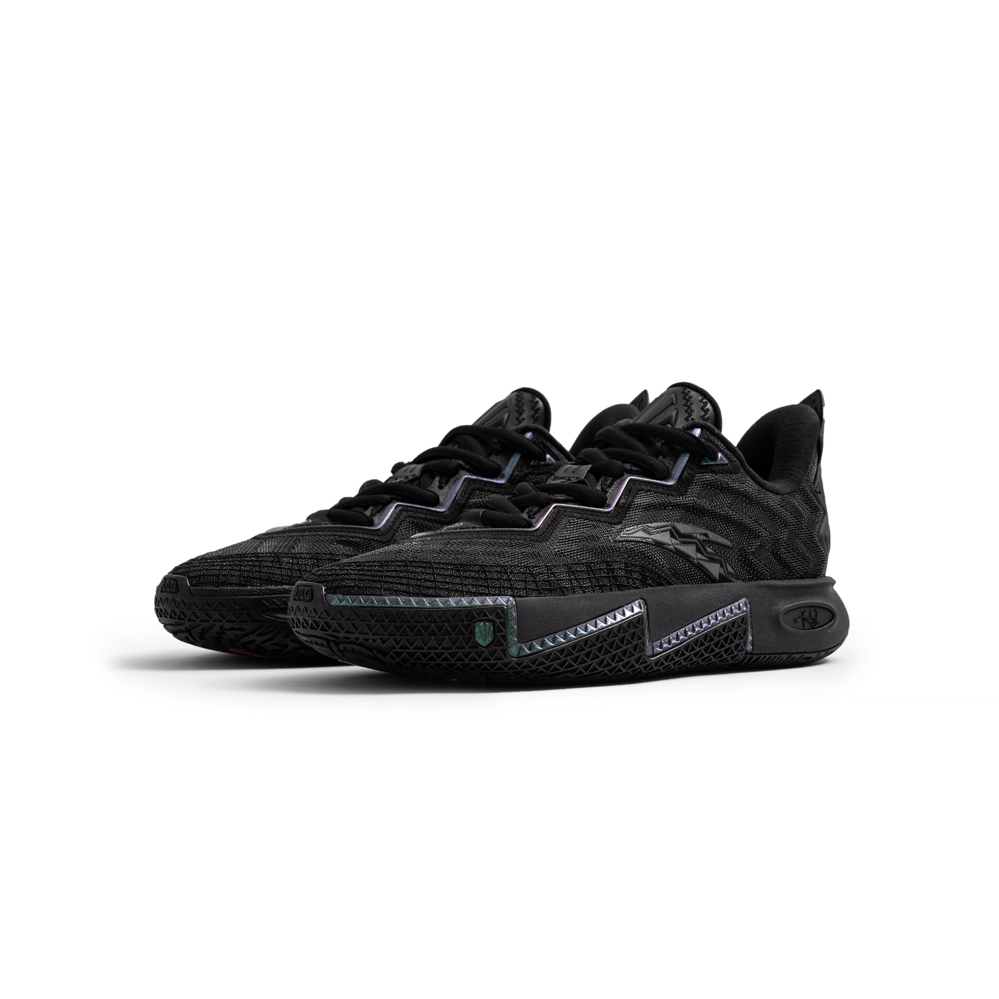 Anta Mens Kai 2 Triple Black Shoes