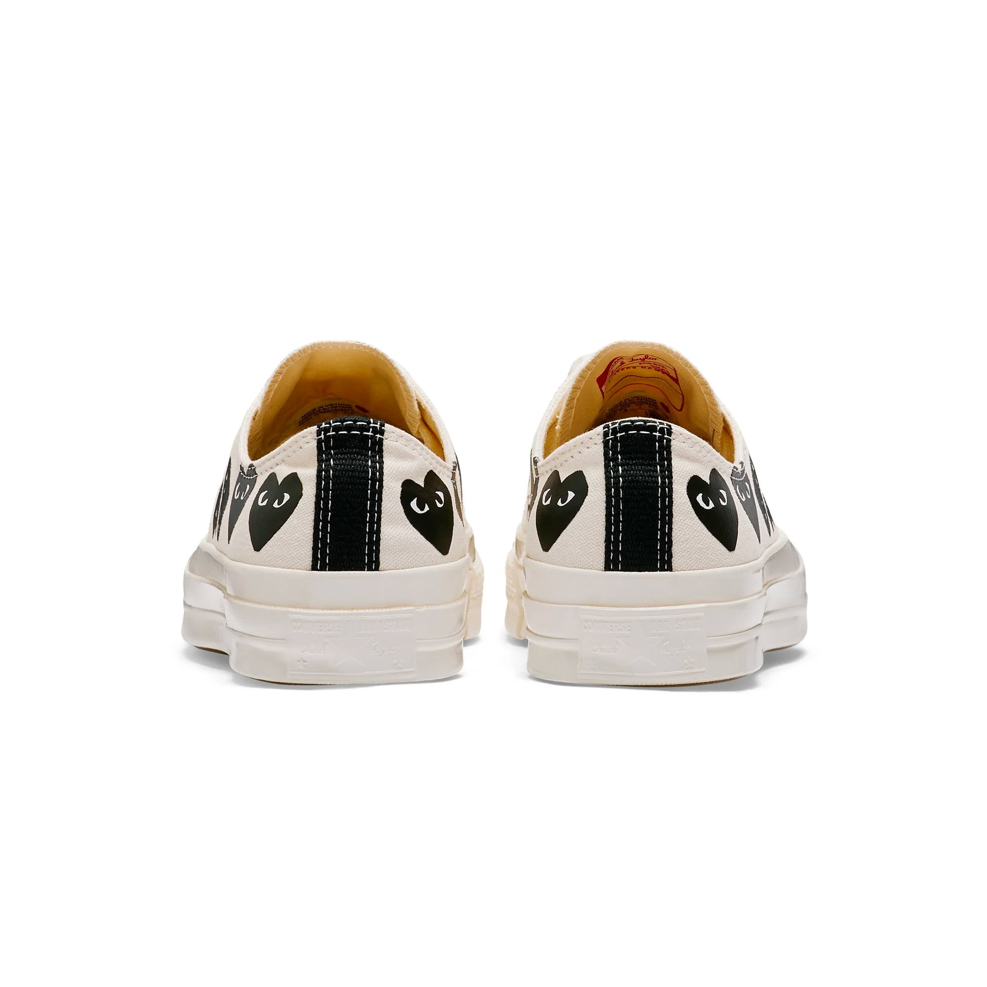 Comme des Garcons PLAY x Converse Chuck 70 Low Multi Heart Shoes