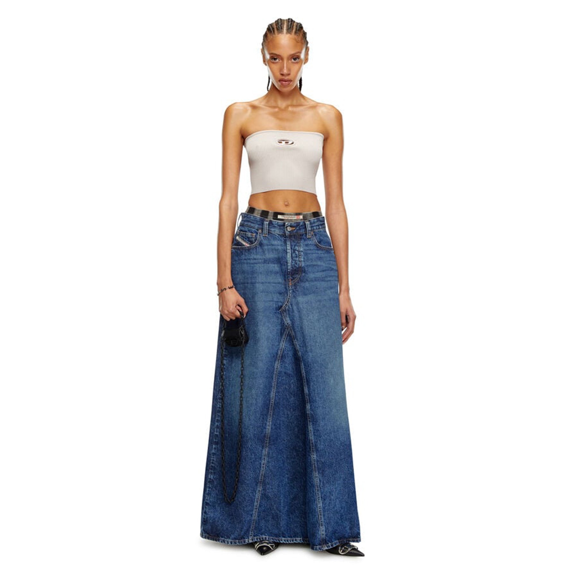 Diesel Womens M-Clarksvillex Tube Top