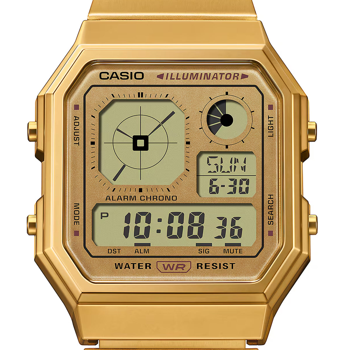 Casio Vintage Analog-Style Digital Watch