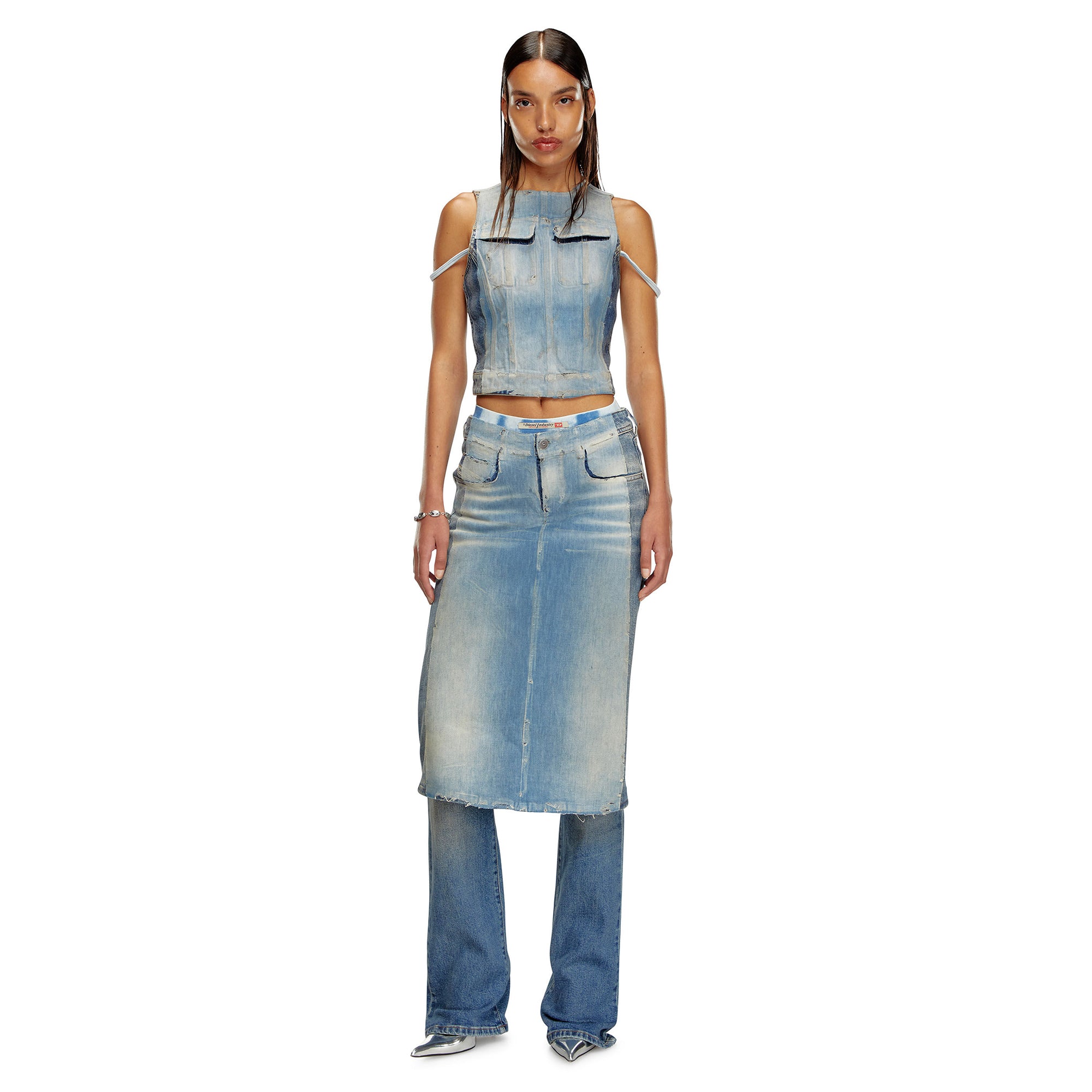 Diesel Womens Bootcut And Flare Jeans D-Sel 007x8