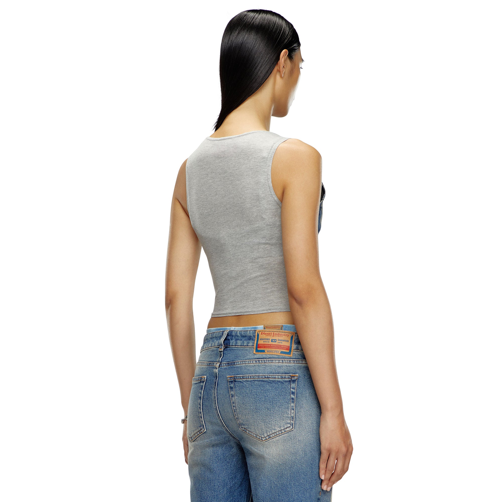 Diesel Womens De-Benedicta-S Denim Top