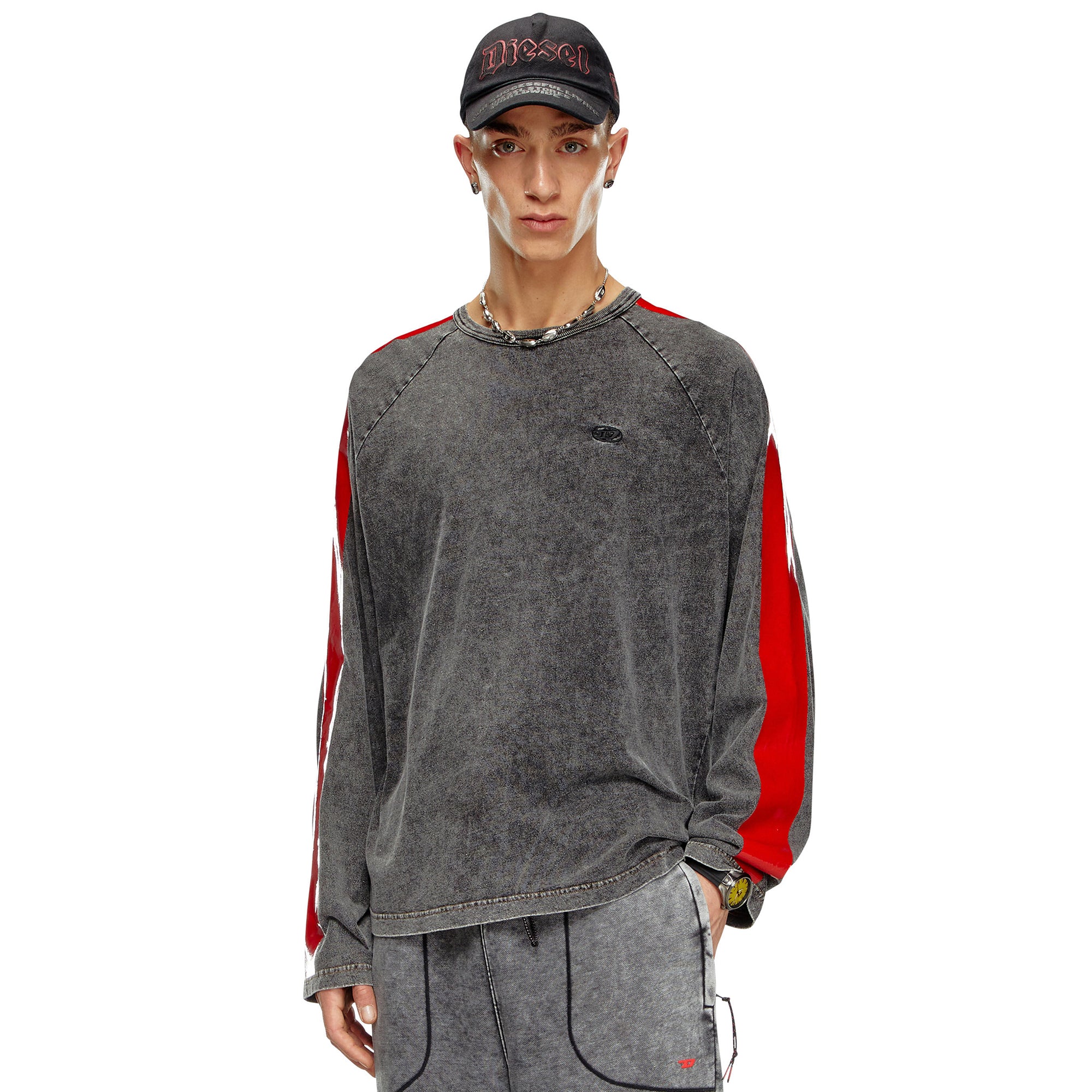 Diesel Mens T-Redroxt L/S Tee