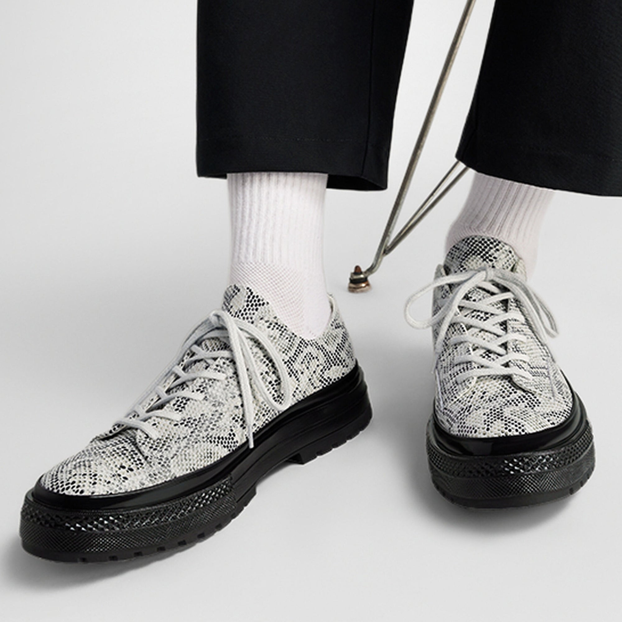 Converse Mens Chuck 70 Formal Suede Snake Shoes