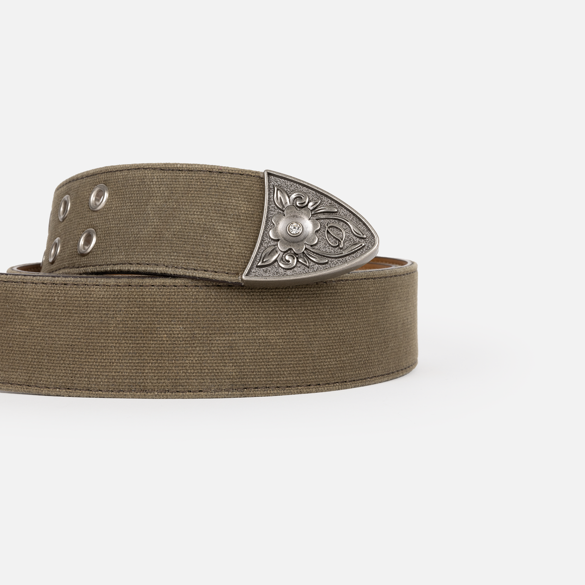 Dime Waxed Canvas Belt