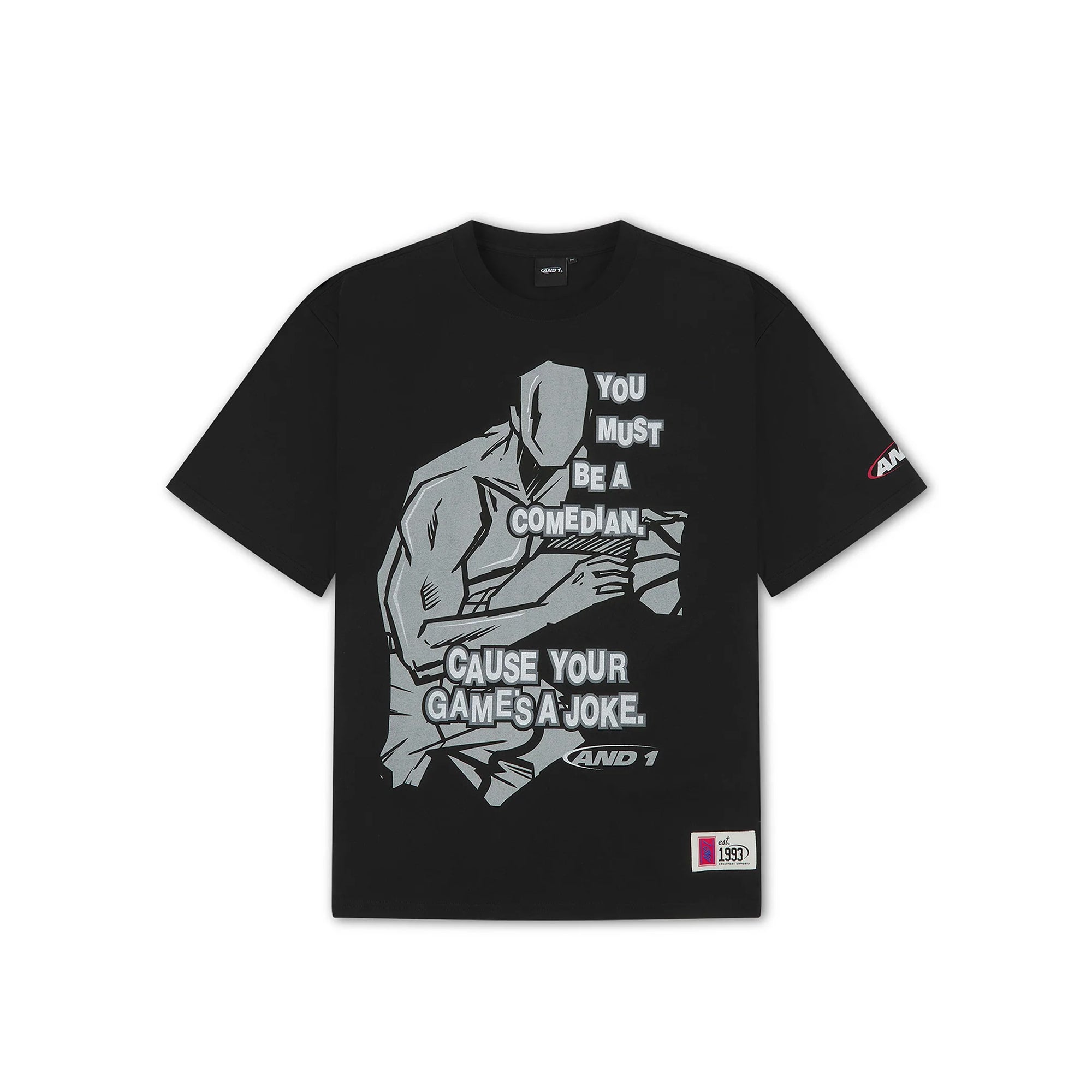 AND1 Mens Core Comedian Graphic Tee