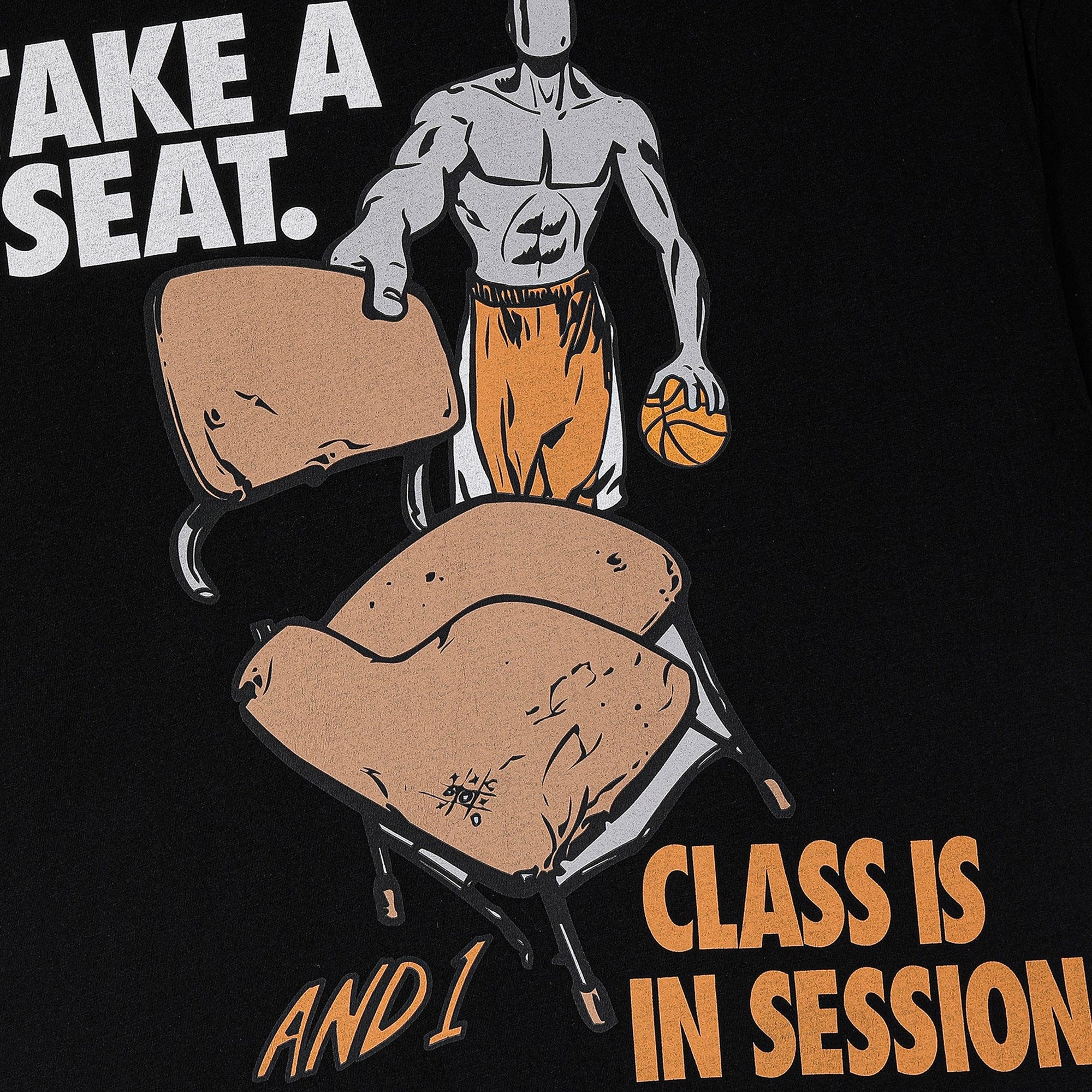 AND1 Mens Class is In Session Trash Talk Tee