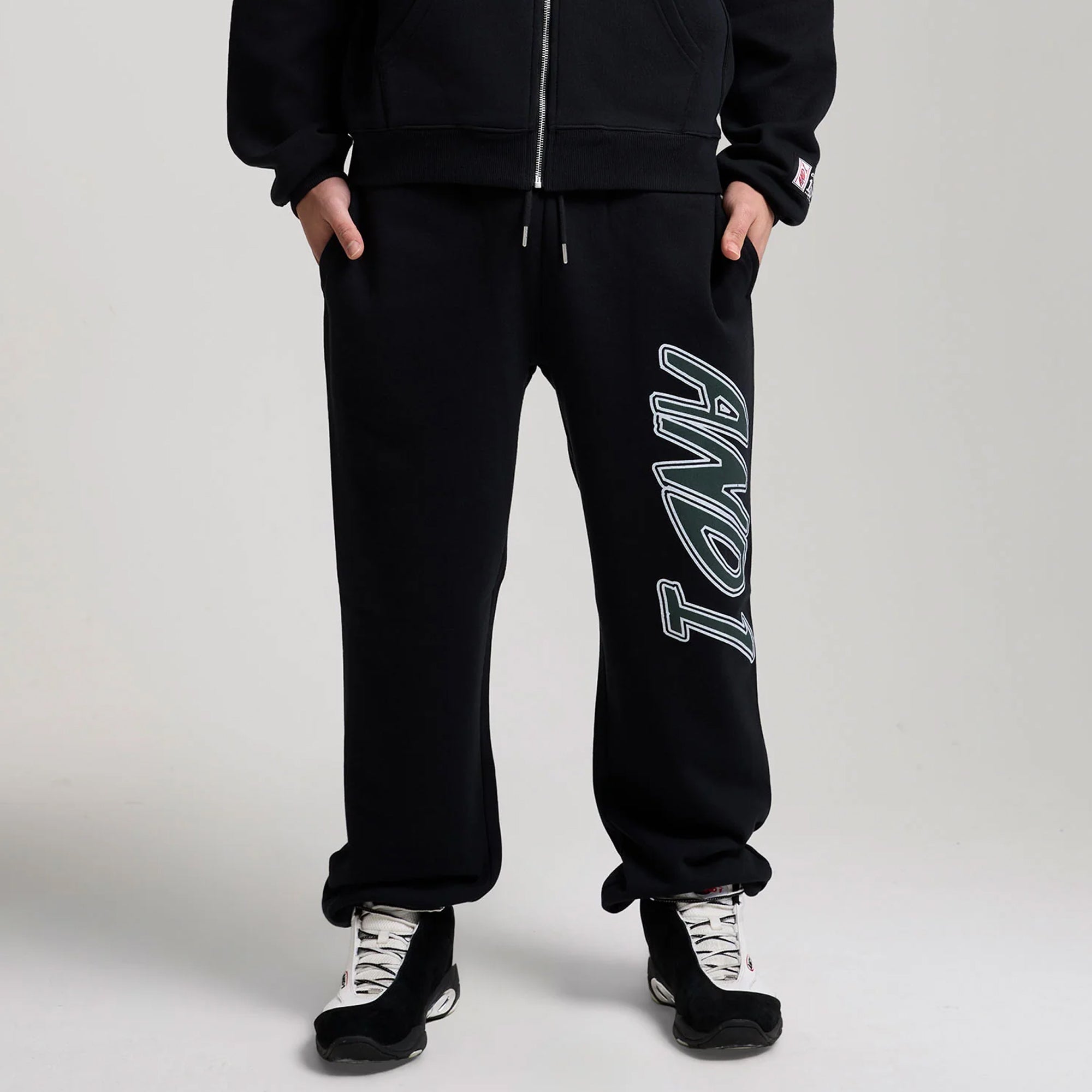 AND1 Mens Staple Graphic Cuffed Regular Jogger