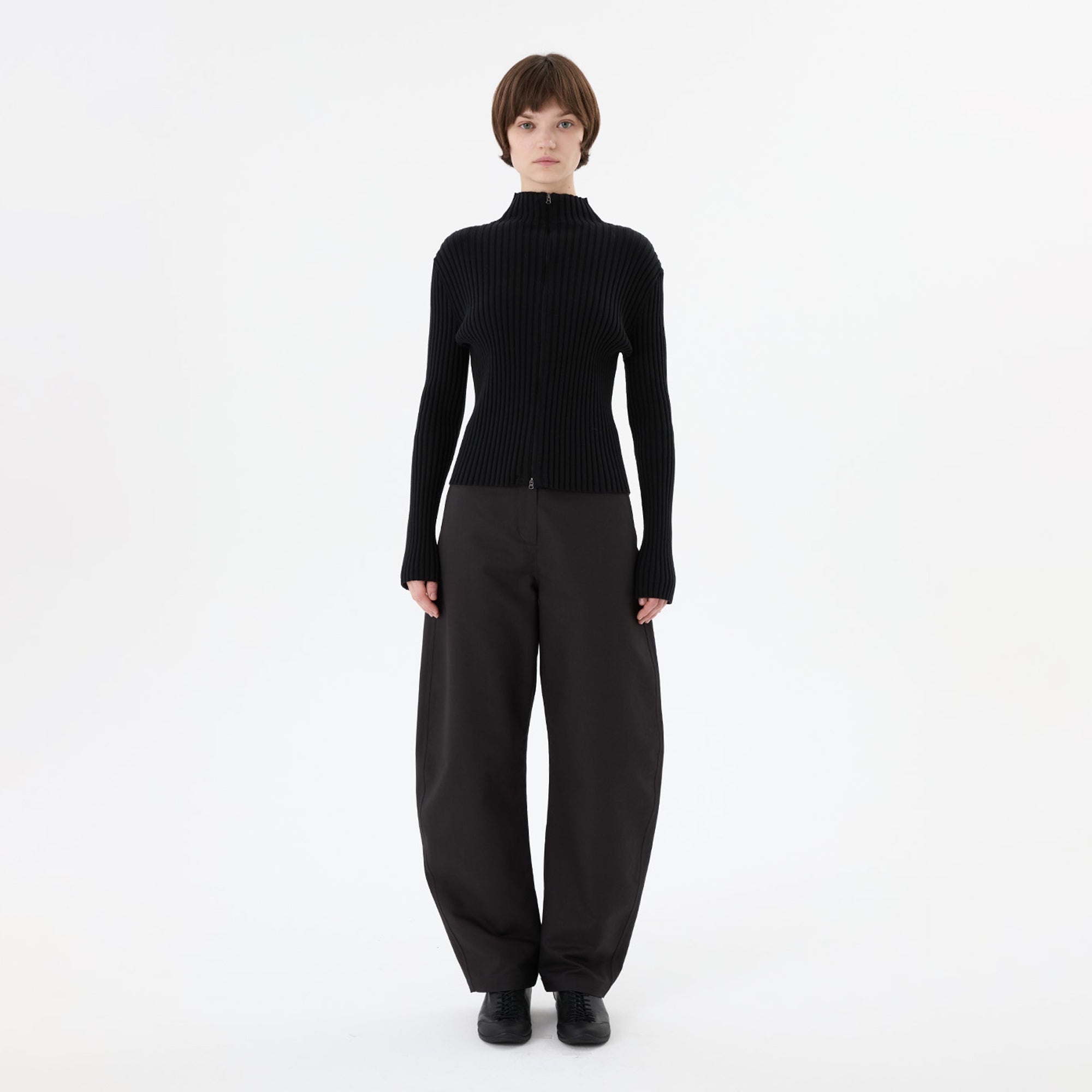 Amomento Womens Curved Long Pants
