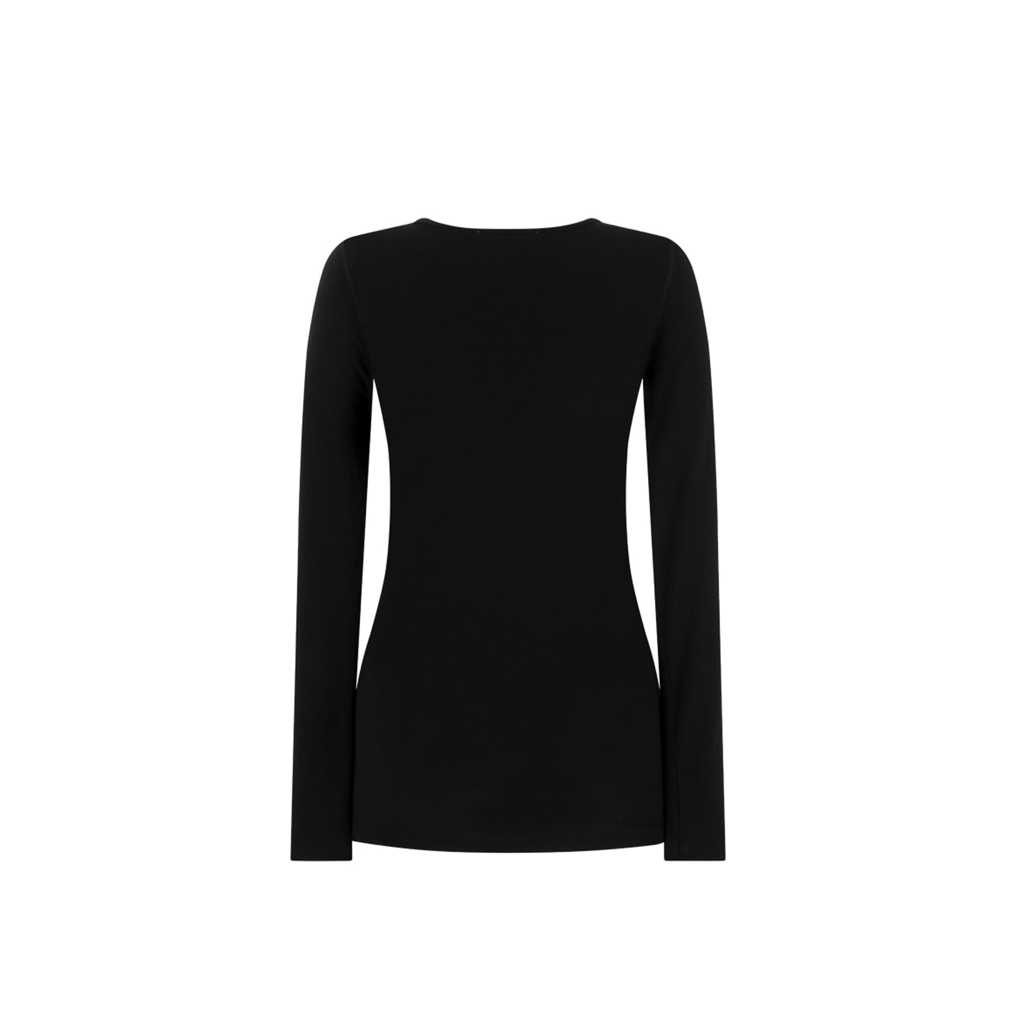 Amomento Womens Round Longsleeve