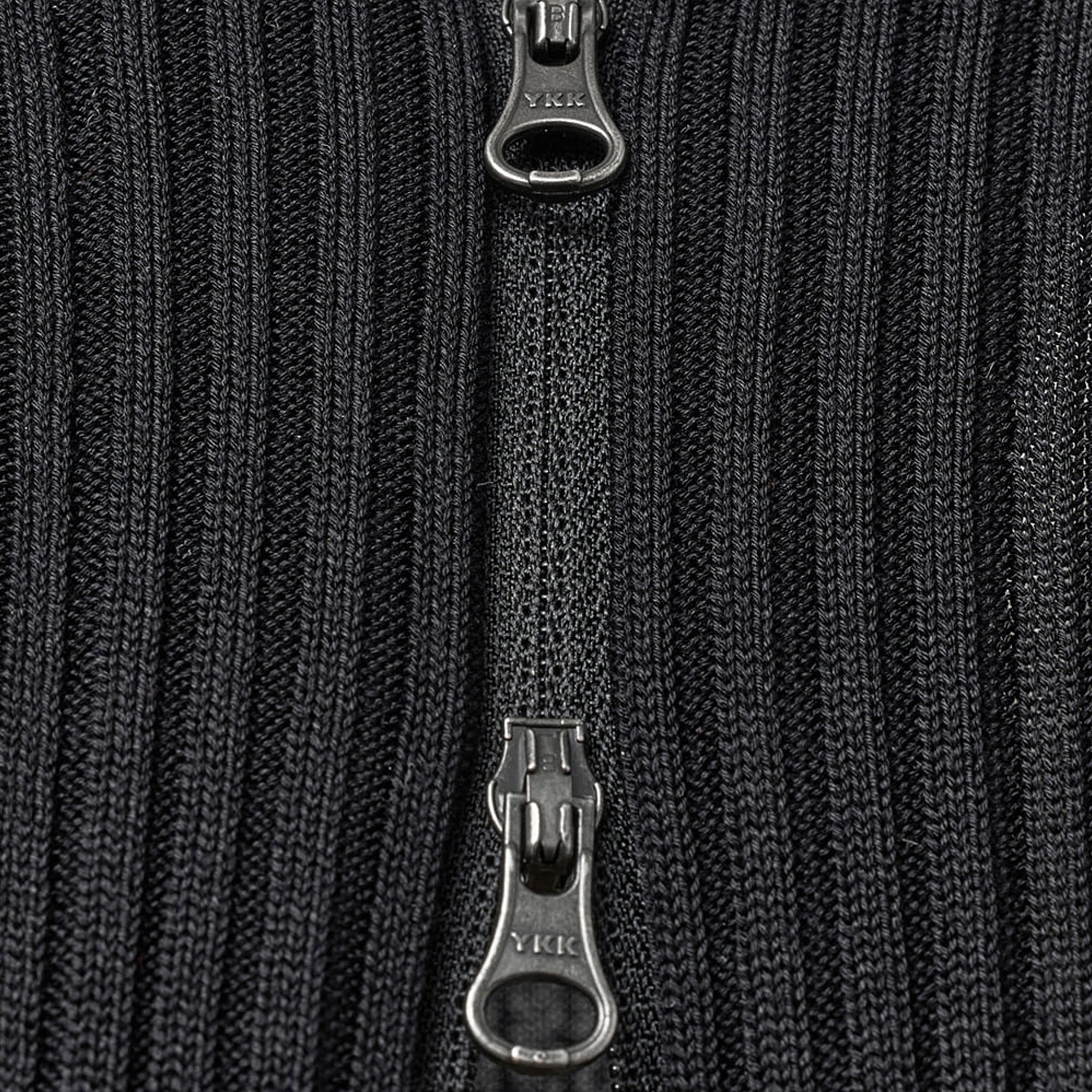 Amomento Womens Ribbed Mock Neck Cardigan
