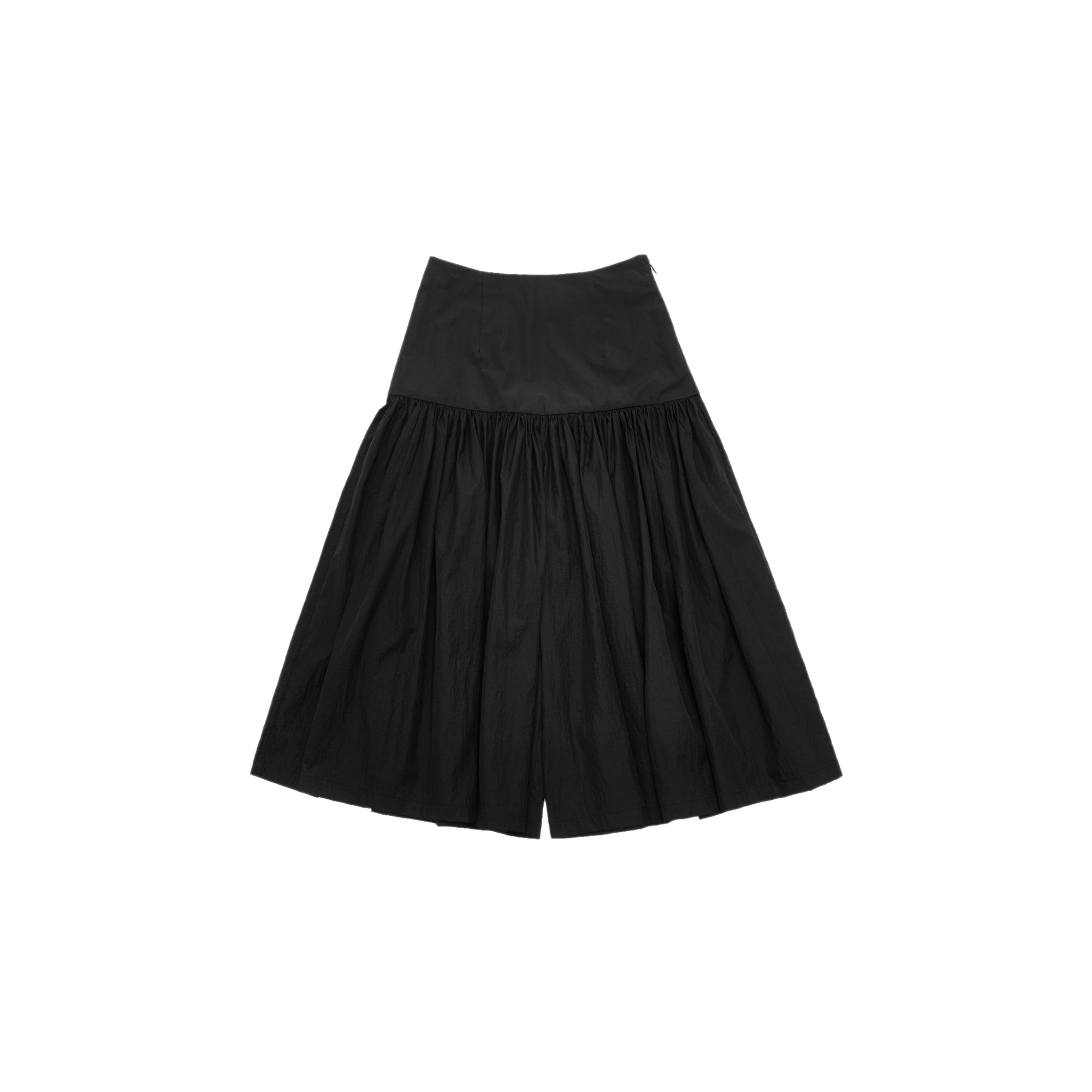 Amomento Womens Shirring Culotte Pants