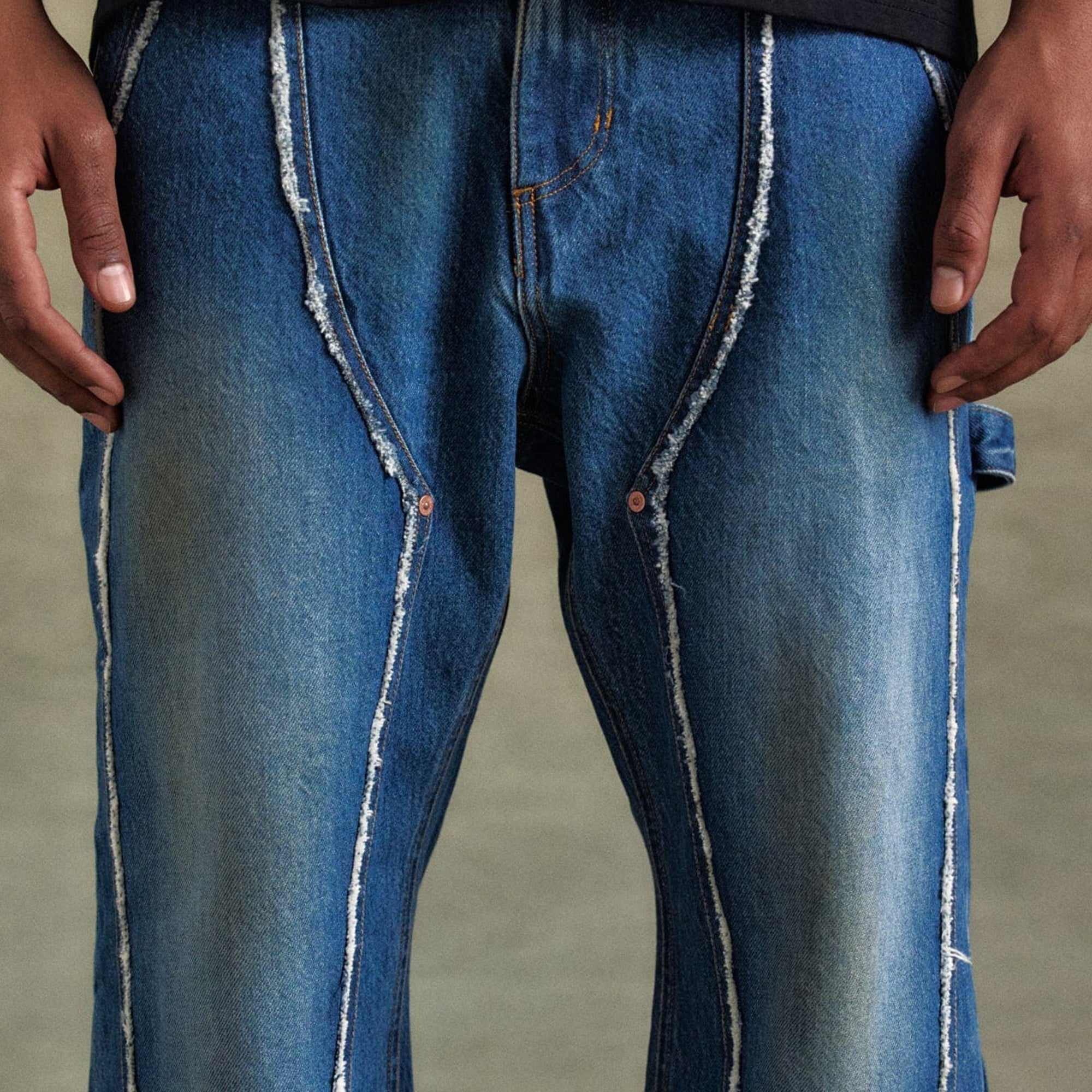 Andersson Bell Mens Rodeo Carpenter Wide Jeans