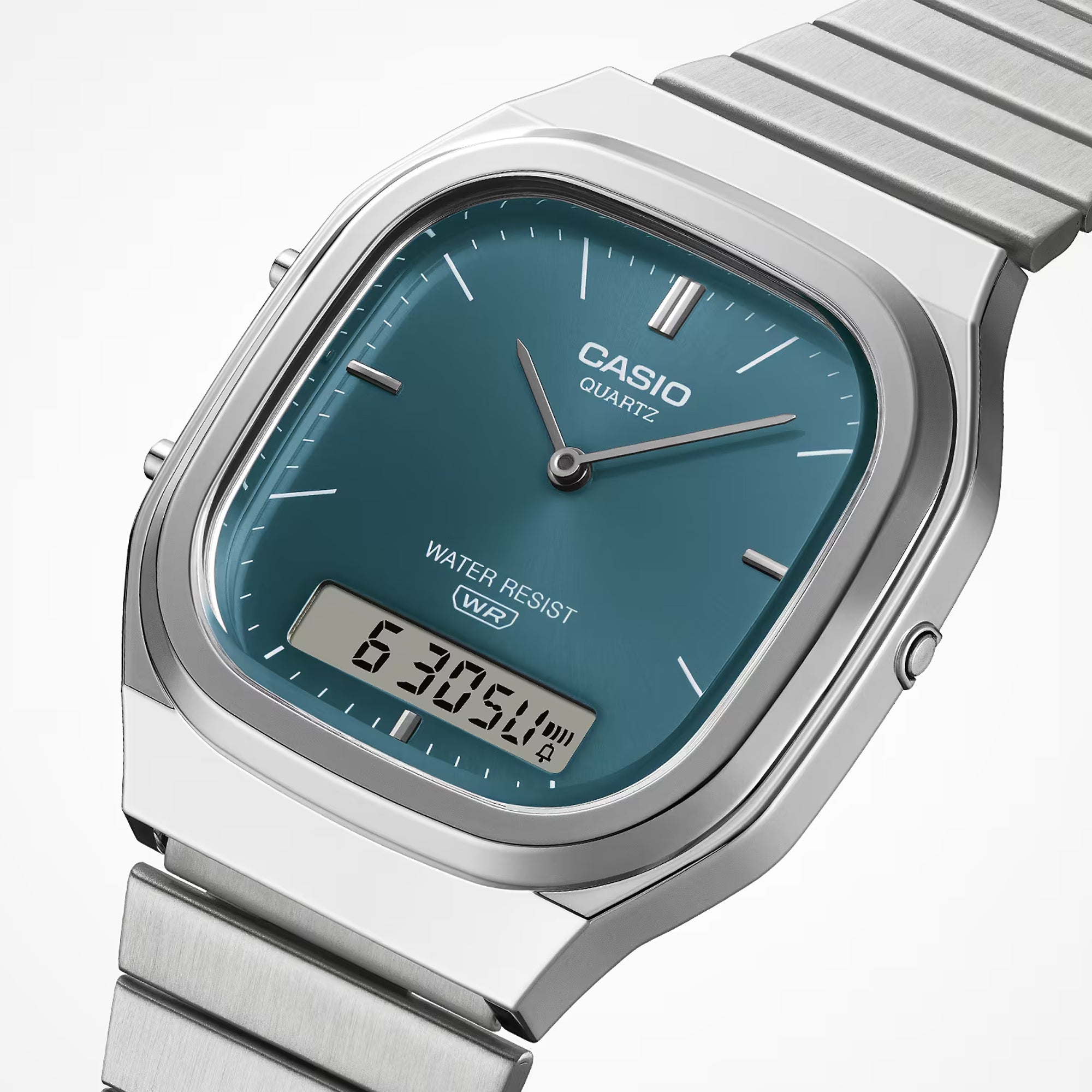 Casio Vintage Silver AQ240E Watch