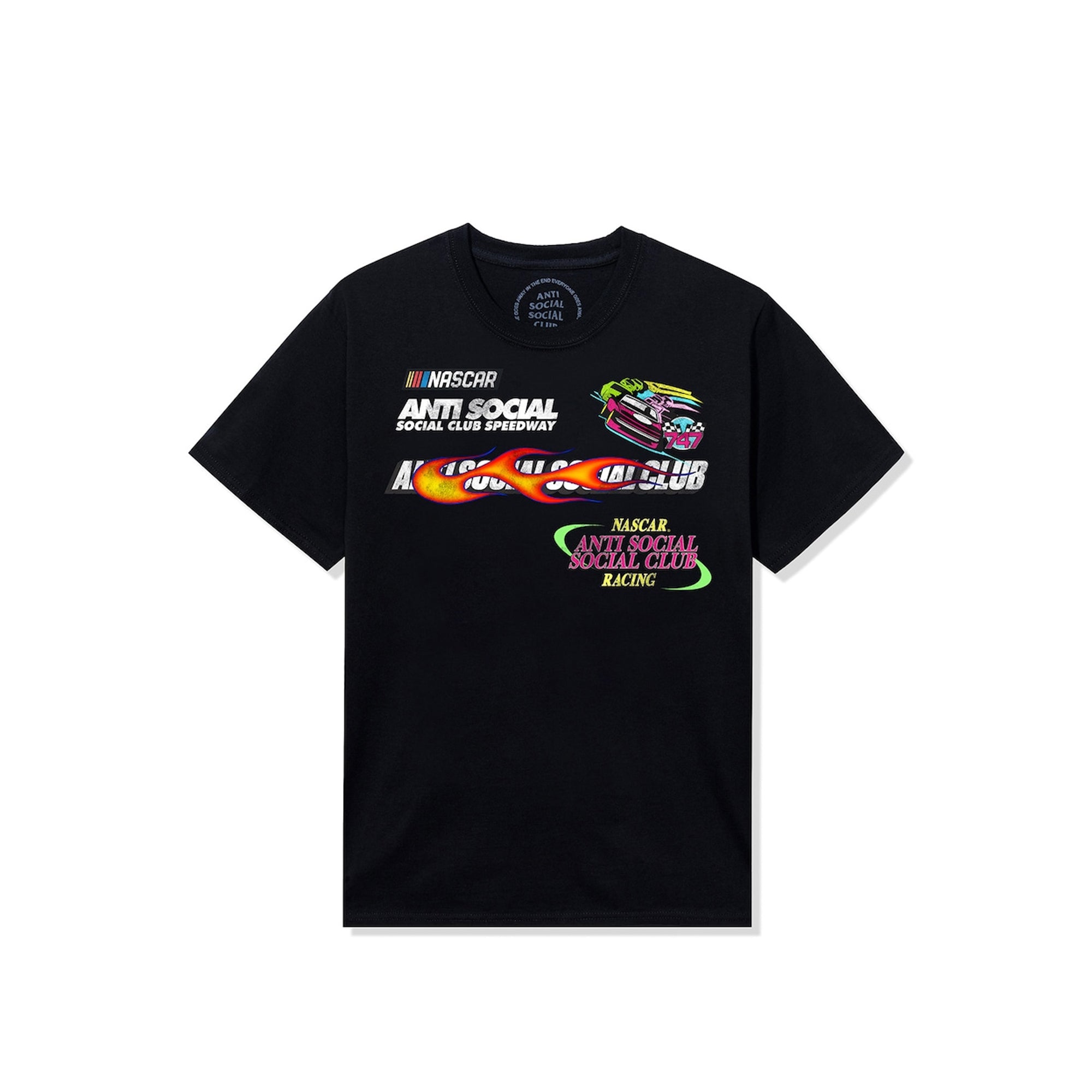 Anti Social Social Club x Nascar Mens Daytona Tee