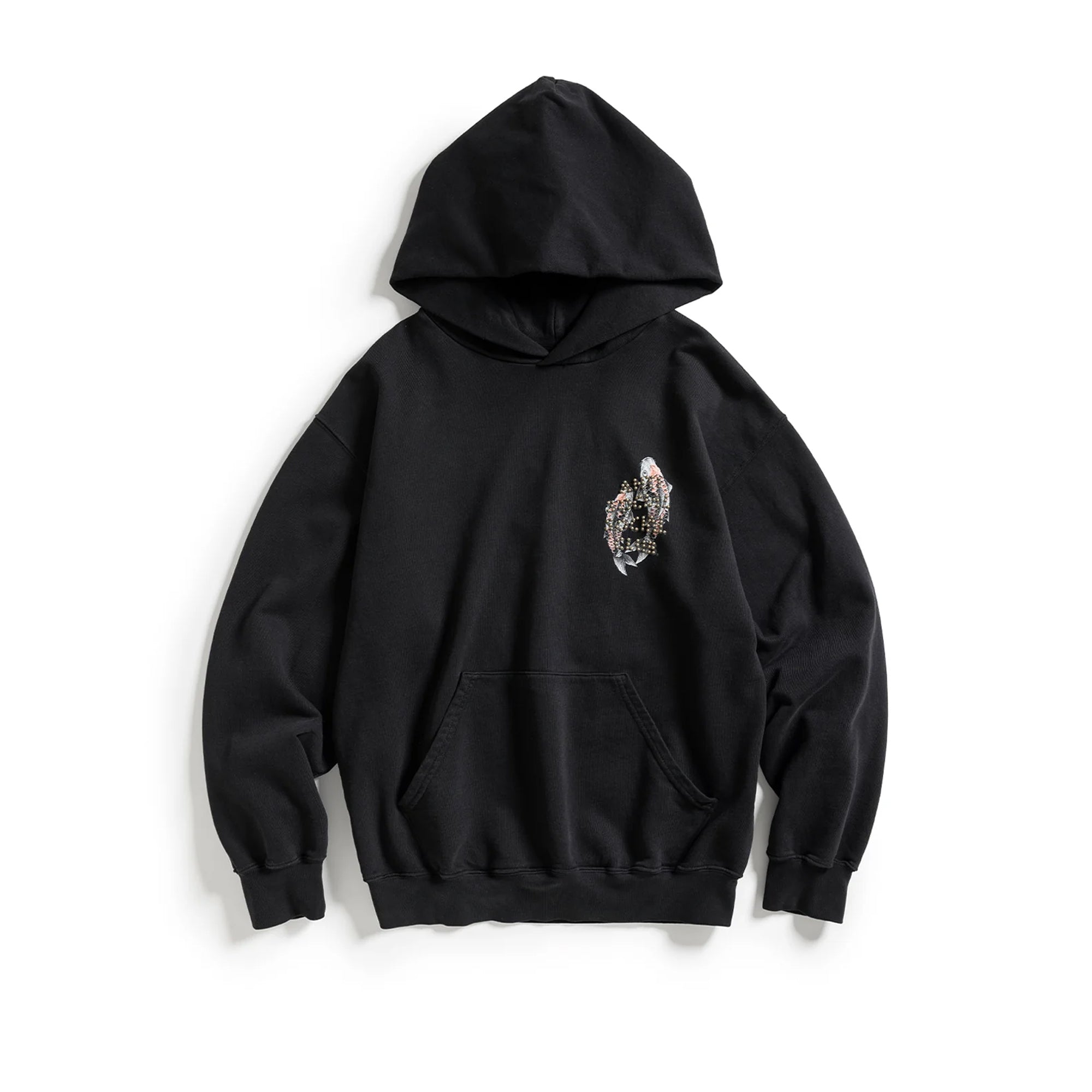 Anti Social Social Club Mens Studded Mind Games Hoodie