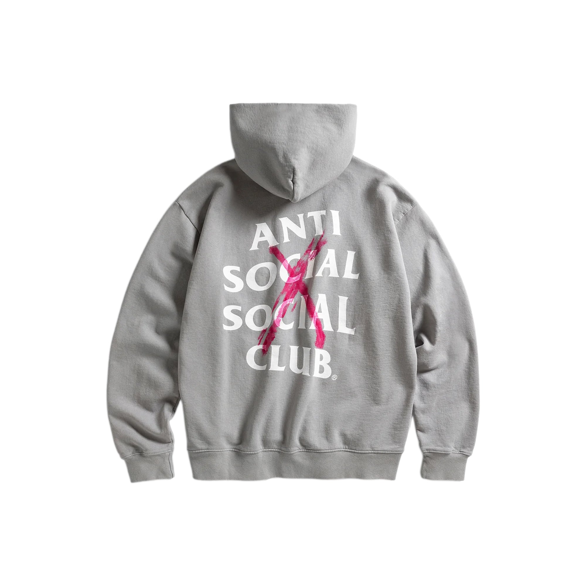 Anti Social Social Club Mens Cancelled Hand Painted Hoodie