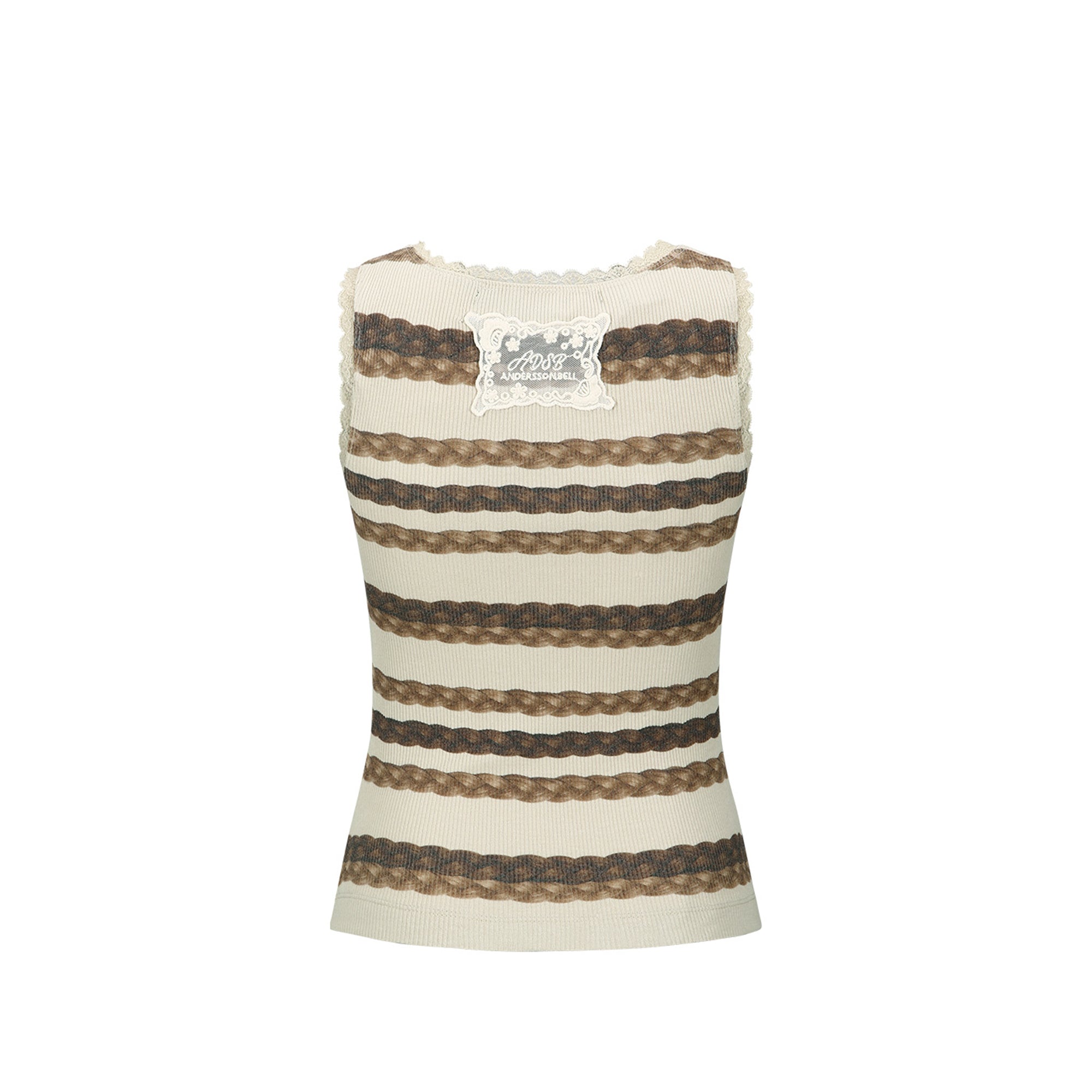 Andersson Bell Womens Hair Braid Stripe Tank Top
