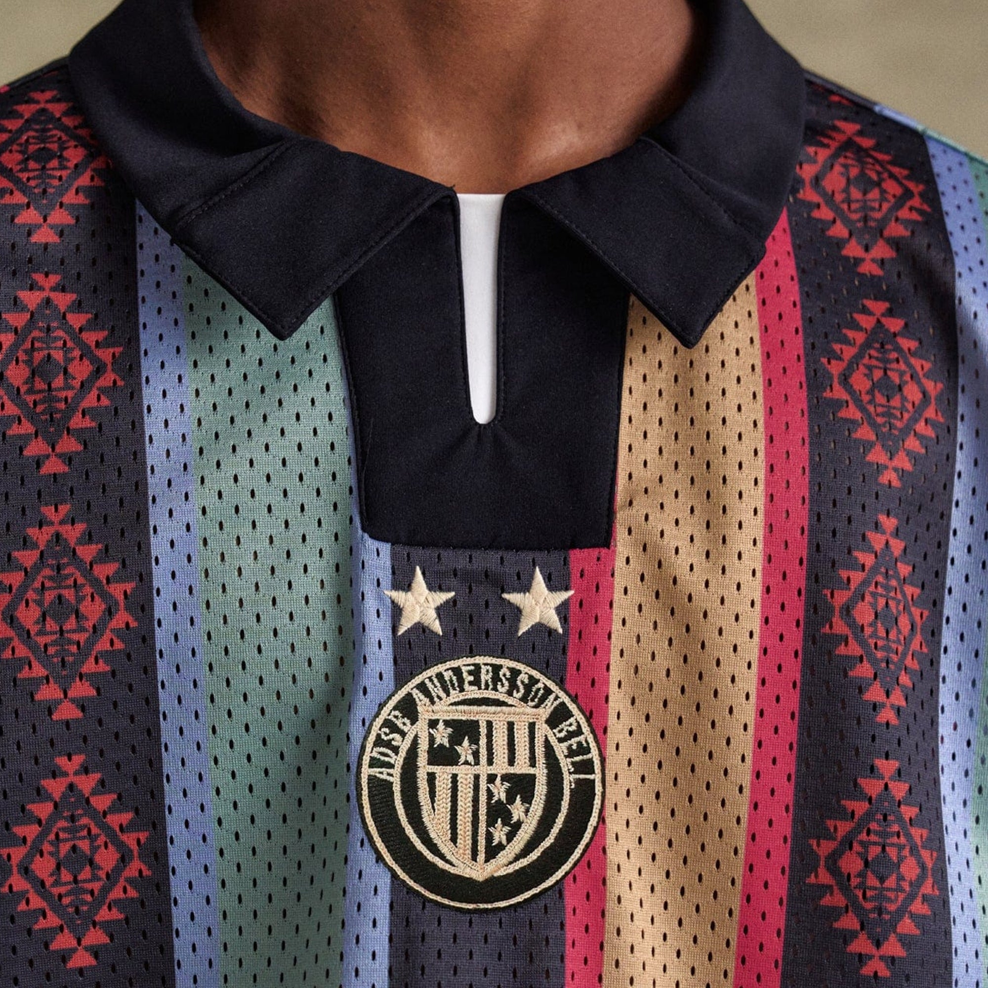 Andersson Bell Mens Navajo Stripe Jersey Top