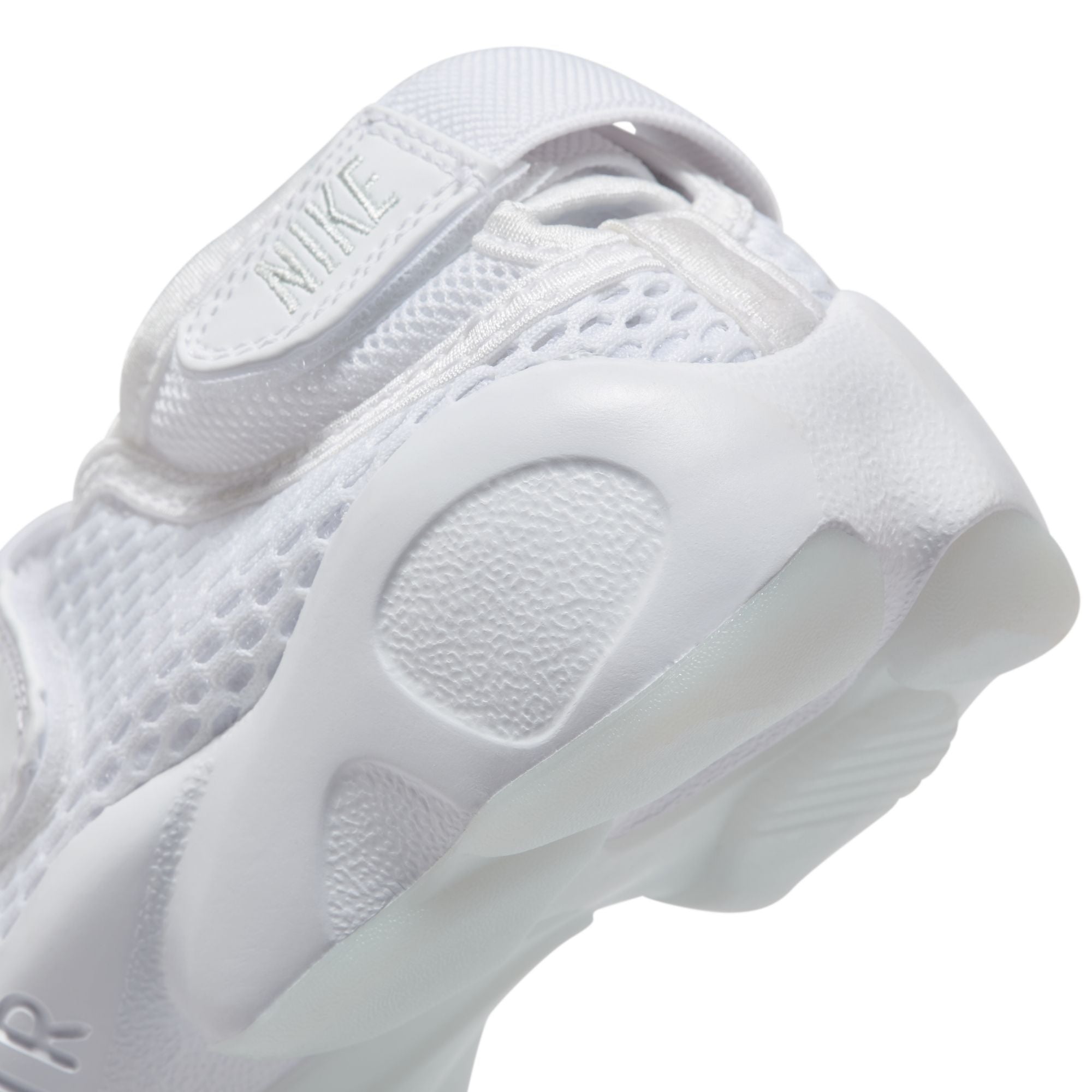 White/pure Platinum Sneakers on a white background